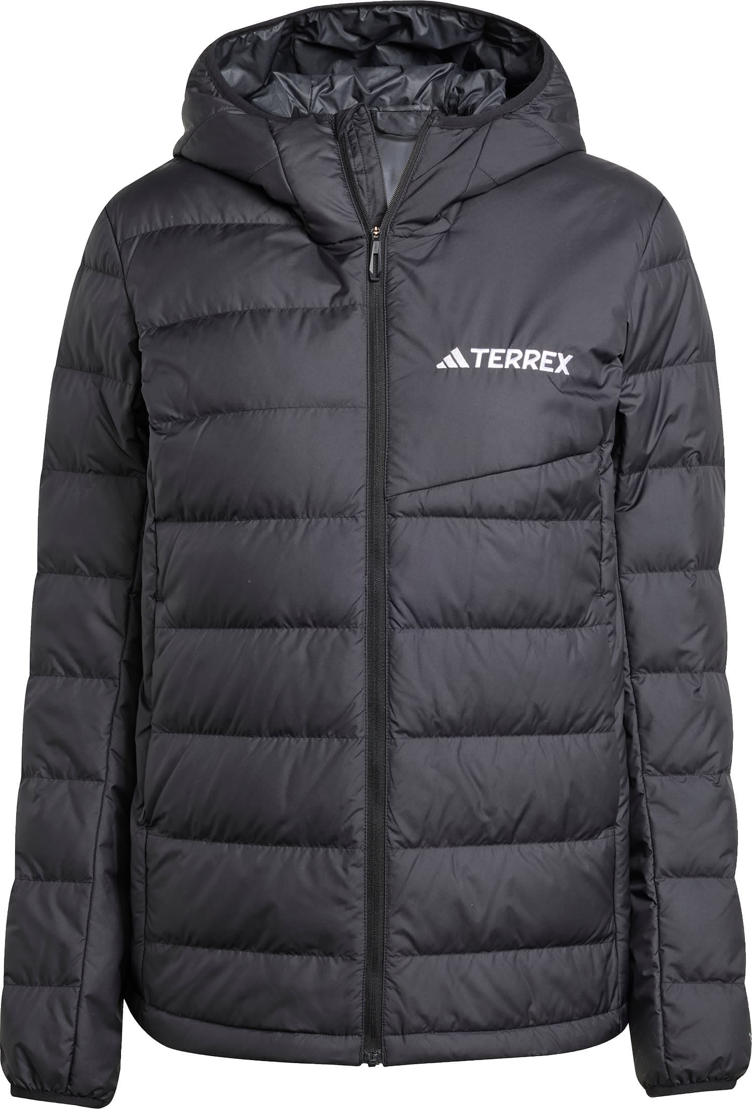Adidas Women's Multi Light Down Hooded Jacket Black