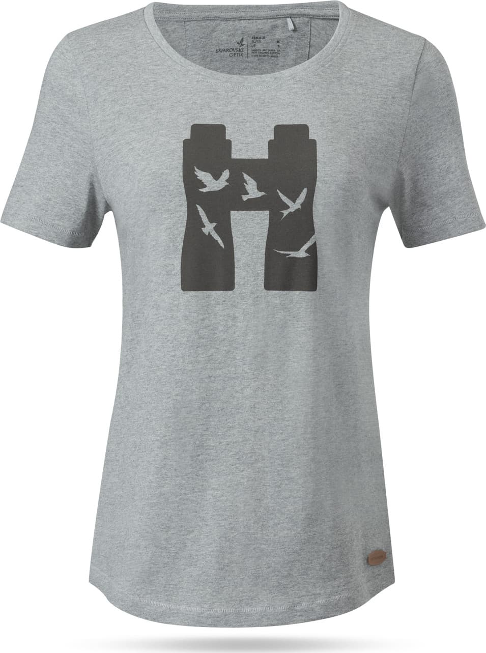 Swarovski Swarovski Women's TSB T-Shirt Birds Grey
