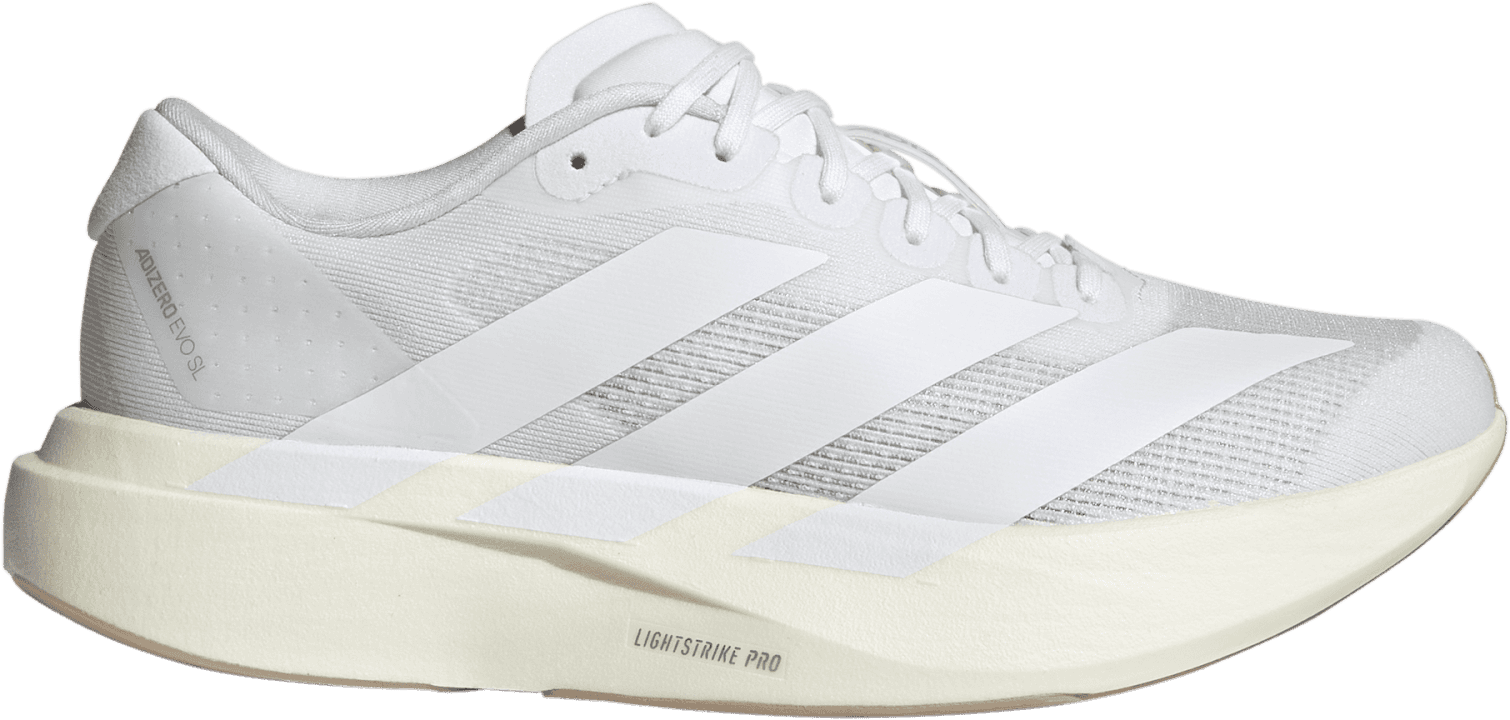 Adidas Women's Adizero Evo SL FTWR White/FTWR White/Warm Sandstone