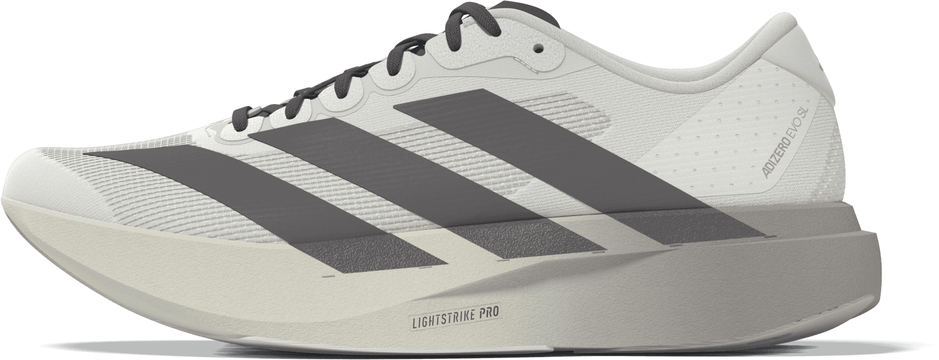 Adidas Men's Adizero Evo SL Off White/Aurora Coffee Metal/Matte Silver