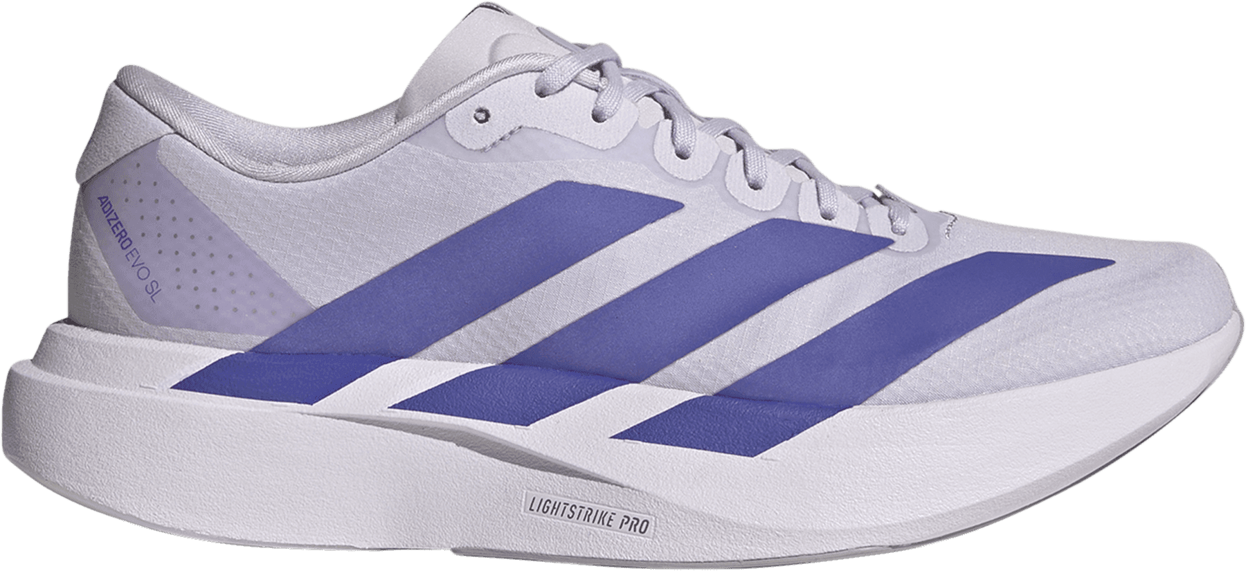 Adidas Women's Adizero Evo Sl Woven Glory Grey / Solar Purple / Purple Tint