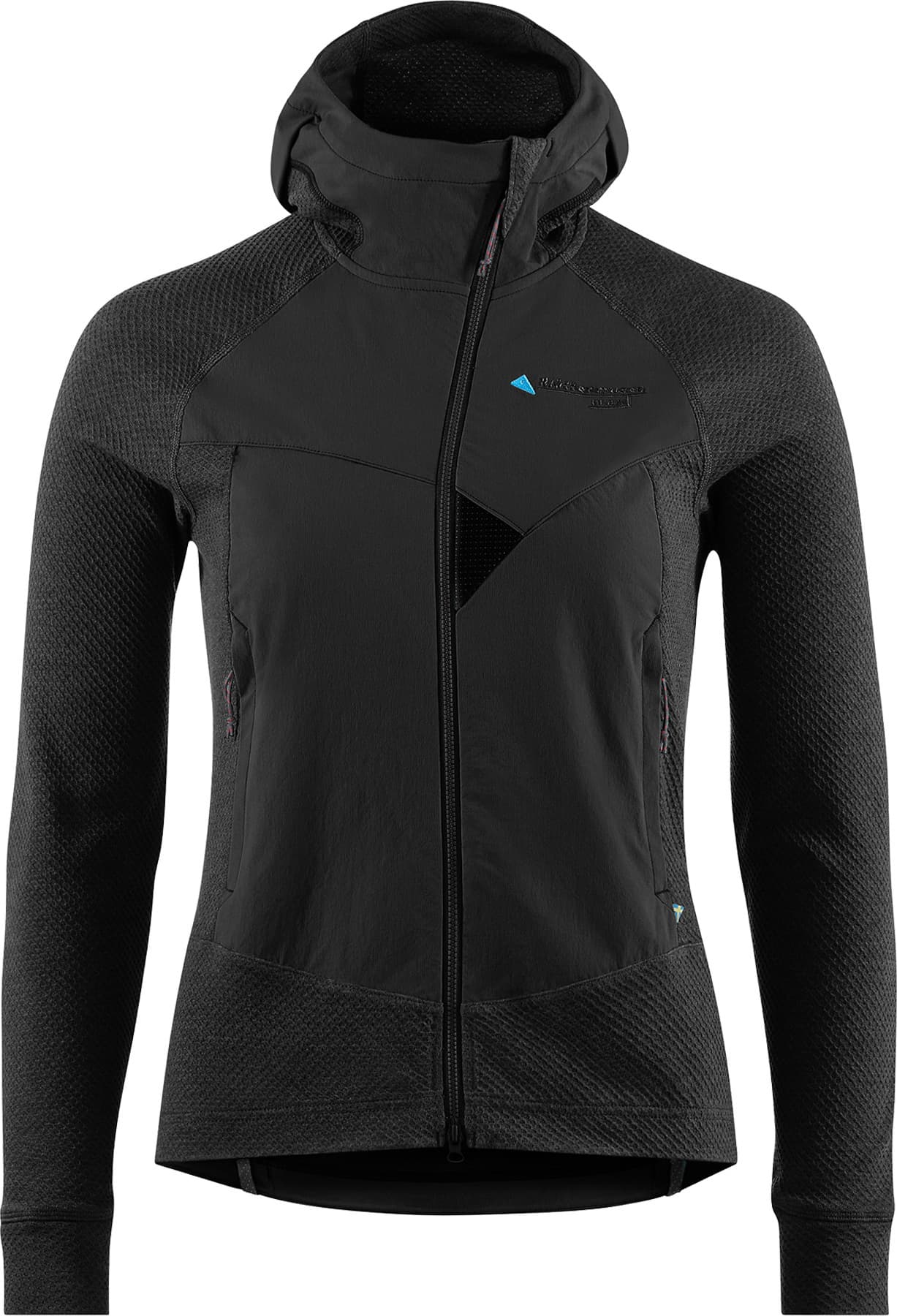 Klättermusen Women's Hugin Zip Hoodie Raven/Raven