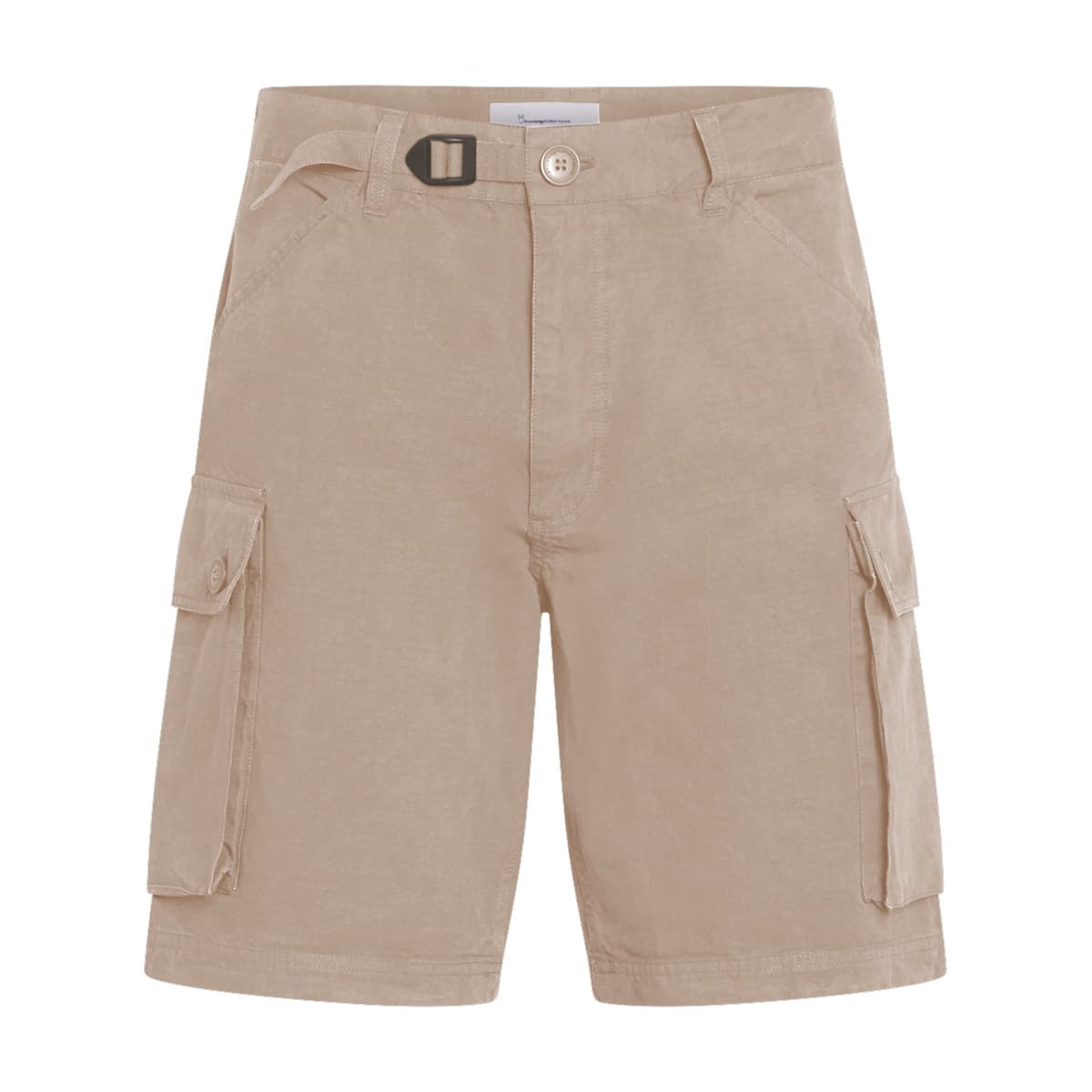 Knowledge Cotton Apparel Trek Durable Rib-Stop Shorts - Gots/Vegan Light Feather Gray