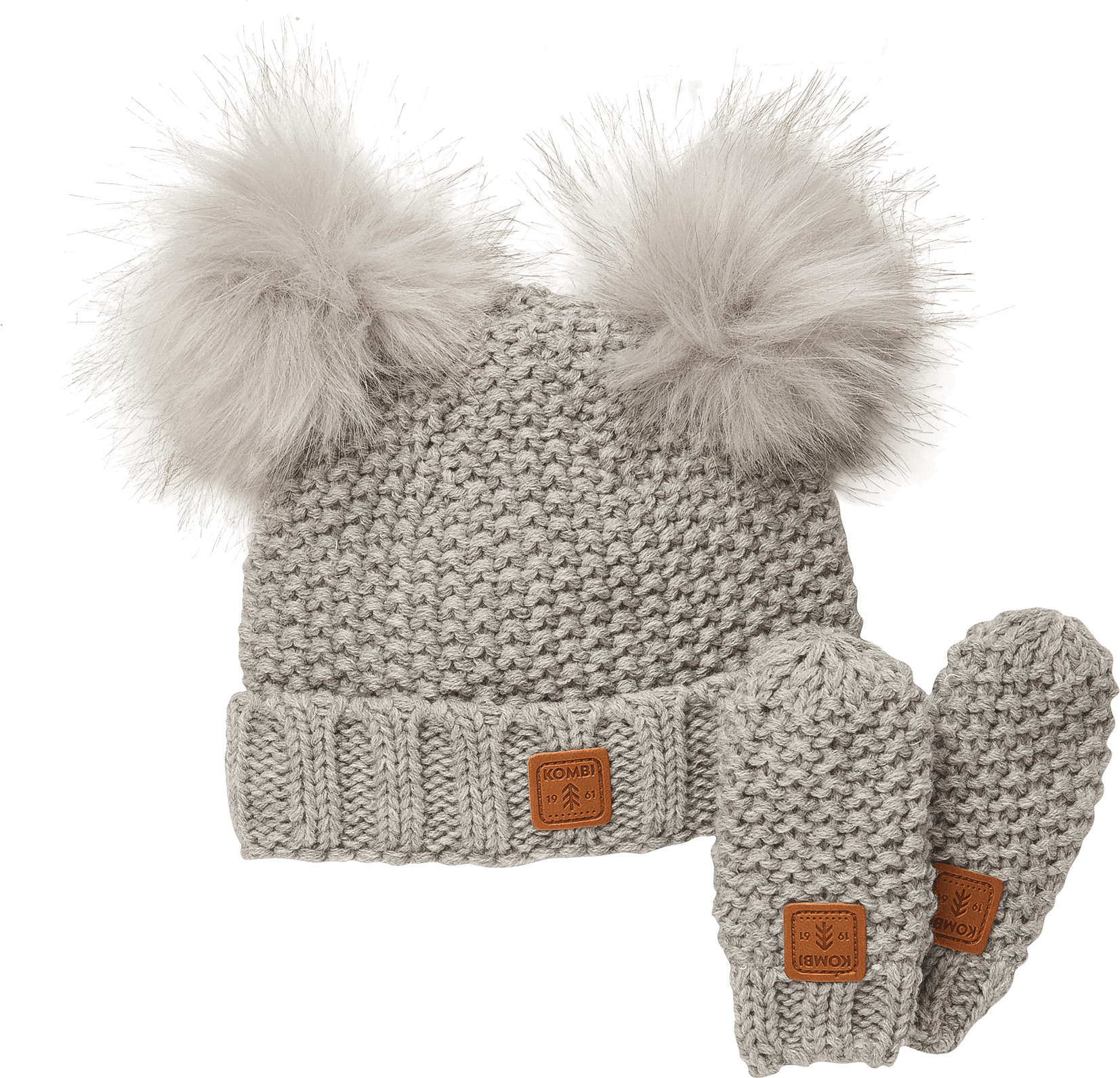 Kombi Kids' Adorable Set Infant Light Heat Grey