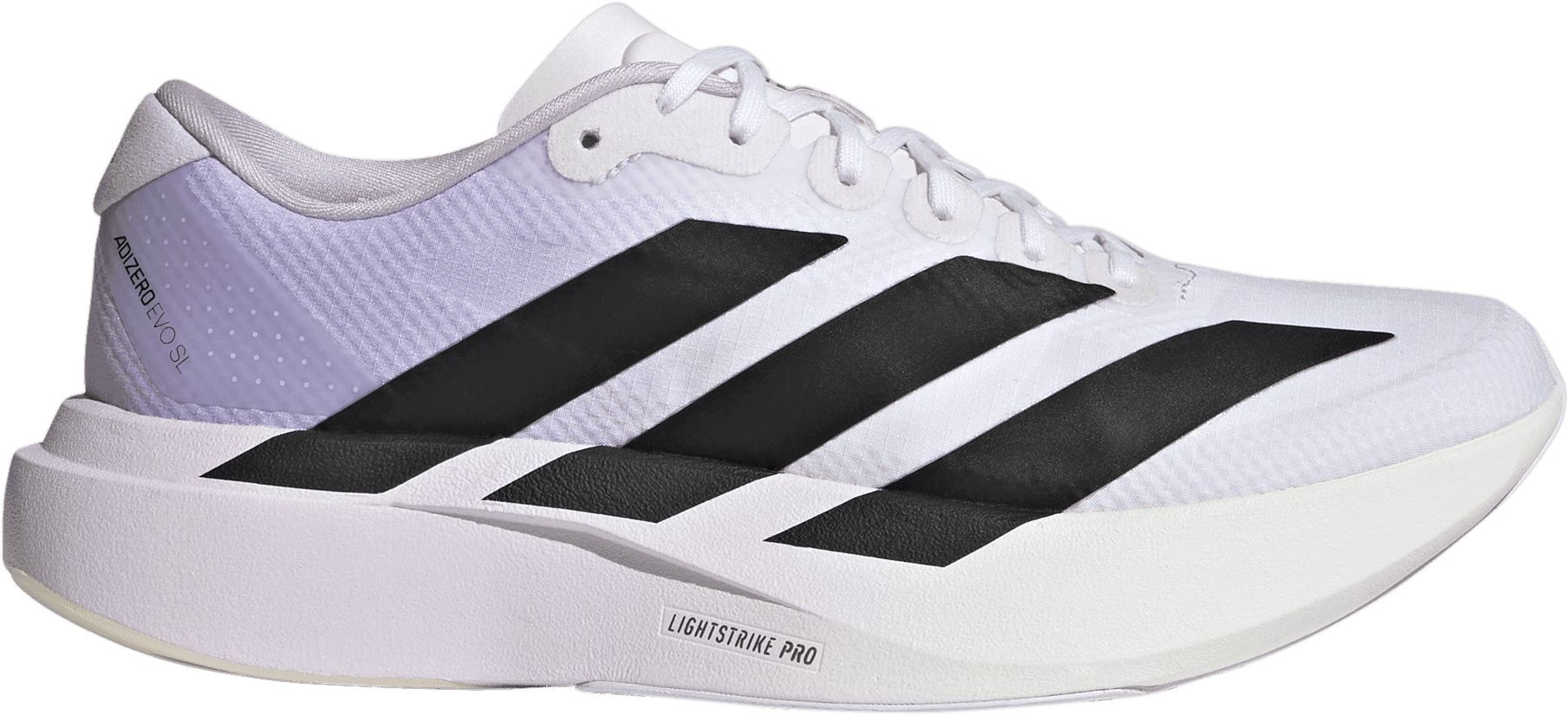 Adidas Women's Adizero Evo Sl Woven FTWR White / Core black / Purple Tint