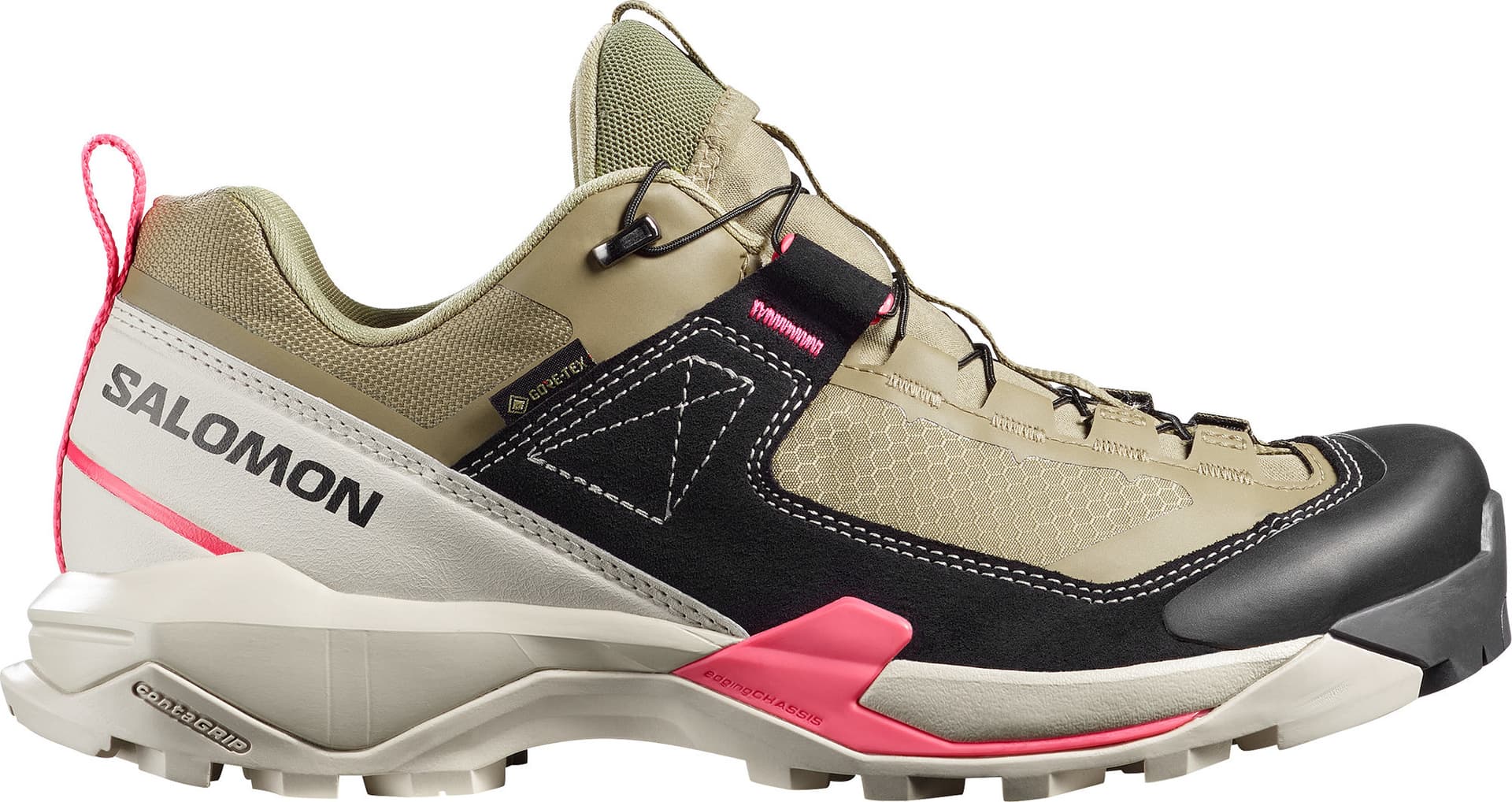 Salomon Women's X Ultra Alpine GORE-TEX Aloe/nine Iron/rouge Red