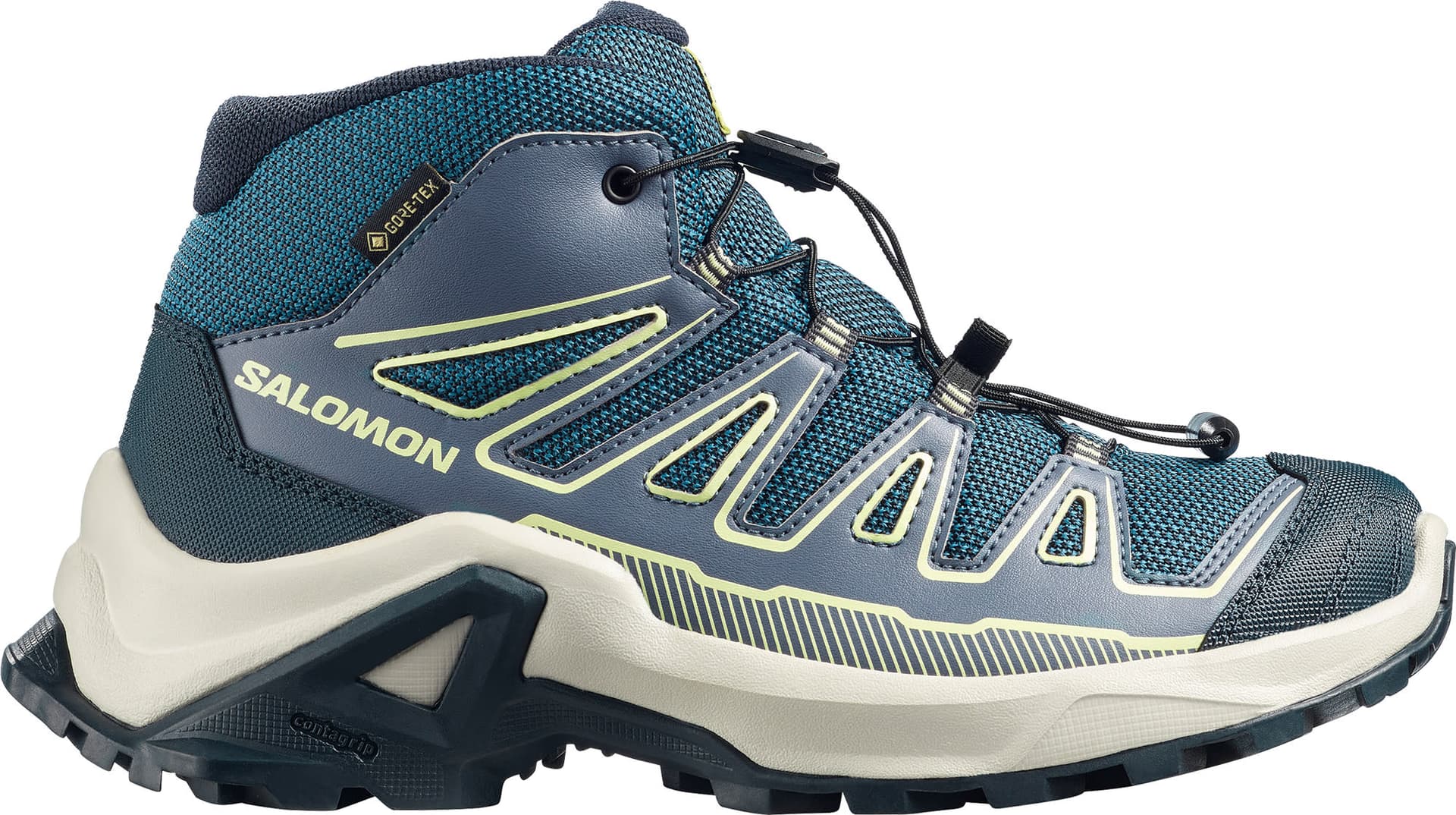 Salomon Junior's X Ultra Mid GORE-TEX Grisaille/Spellbound/Butterfly