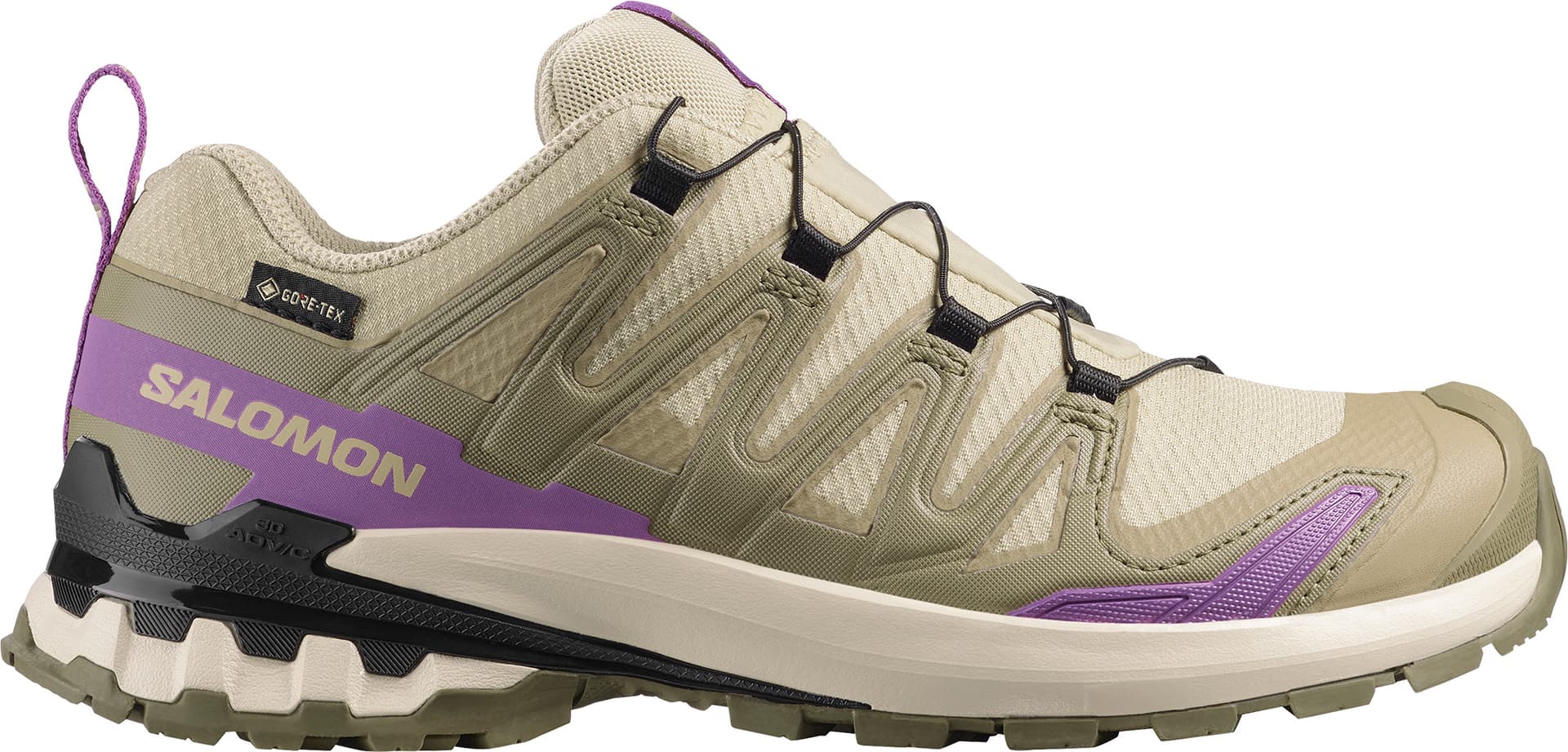 Salomon Women's XA Pro 3d V9 GORE-TEX Bog/Aloe/Concord Grape