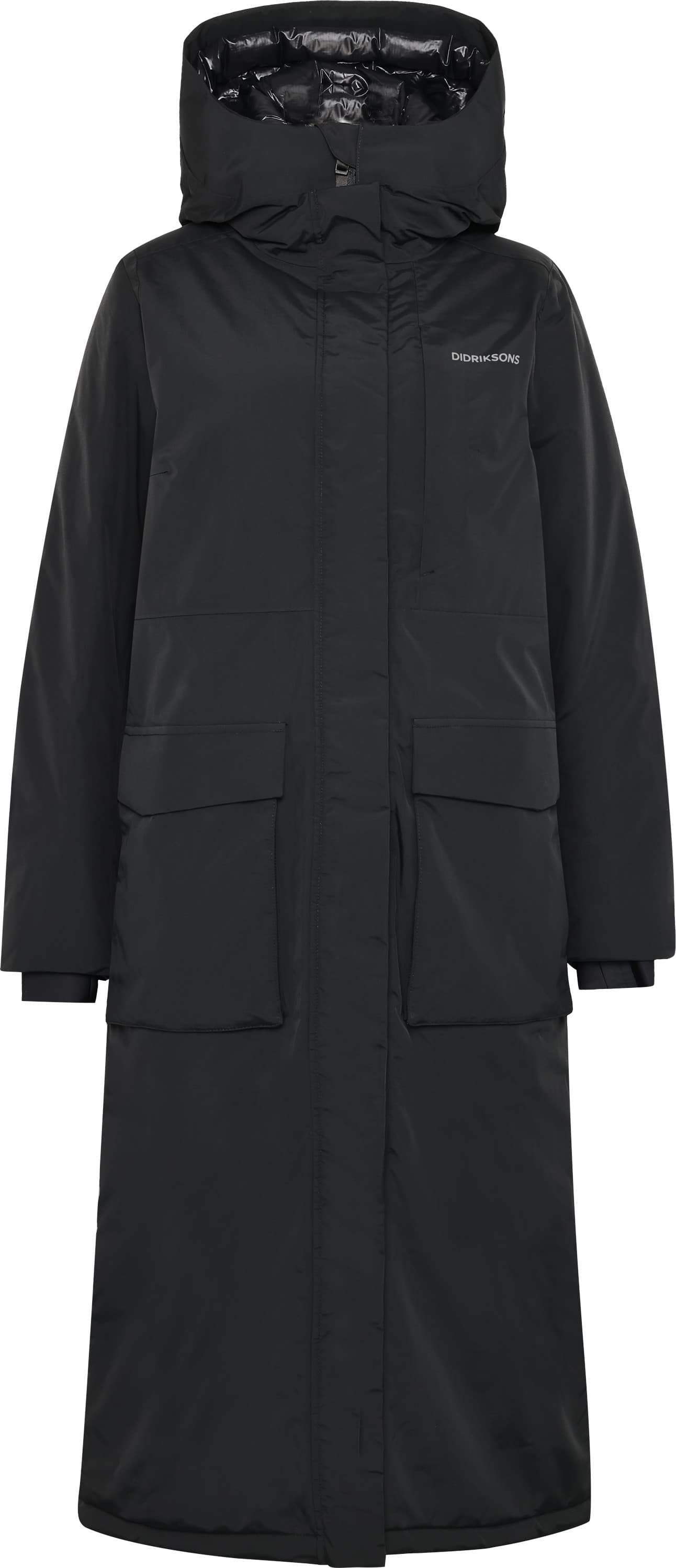 Didriksons Women's Leya Parka Long 4 Black