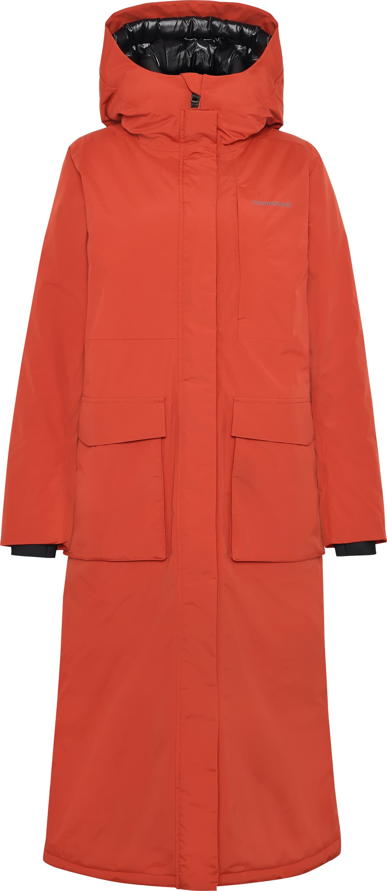 Didriksons Women's Leya Parka Long 4 Rust