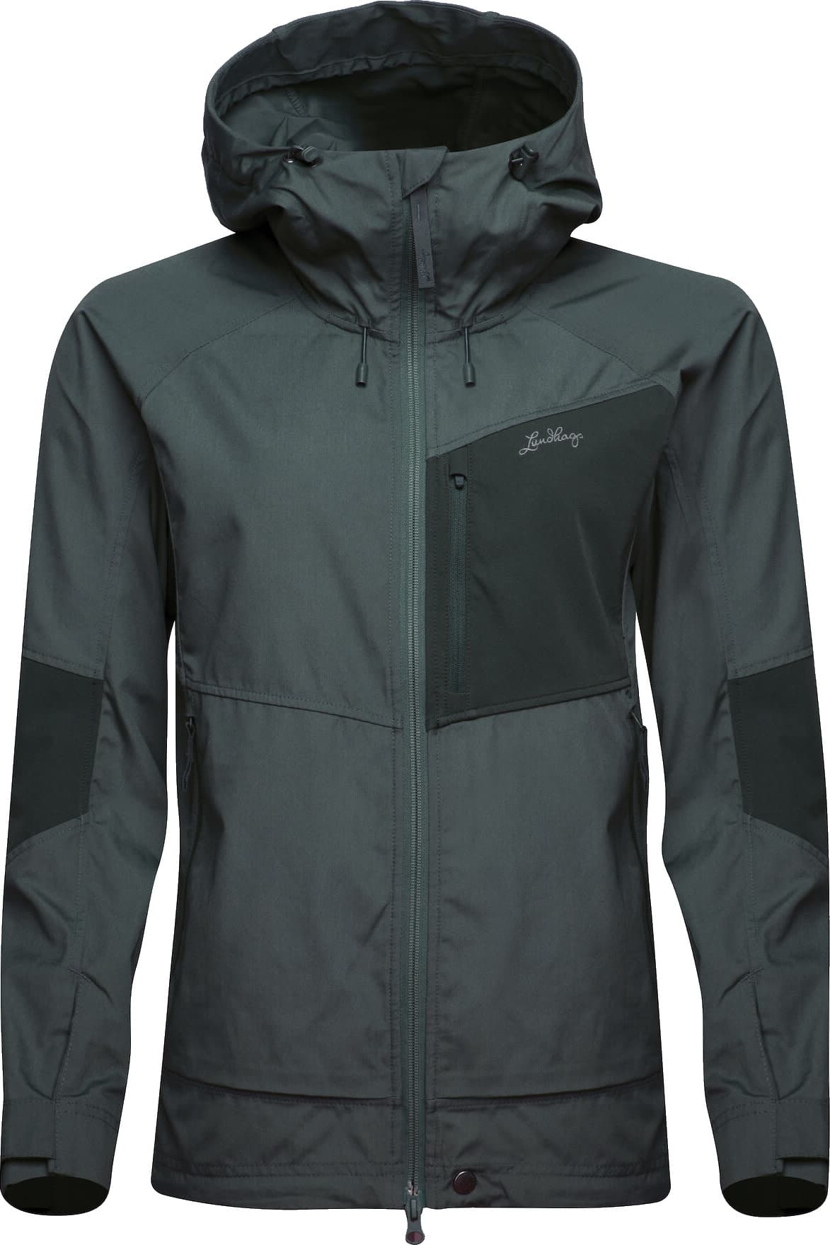 Lundhags Lundhags Women's Tived Stretch Hybrid Jacket Dark Agave/Seaweed