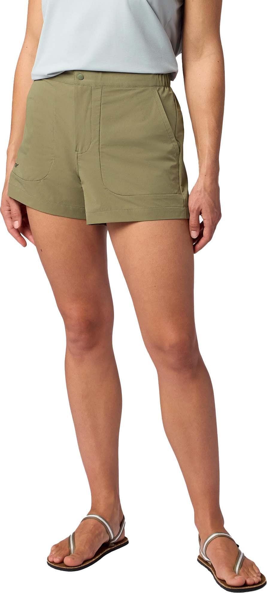 Marmot Women's Airexchange Upf 40 Short 4" Olive Grove