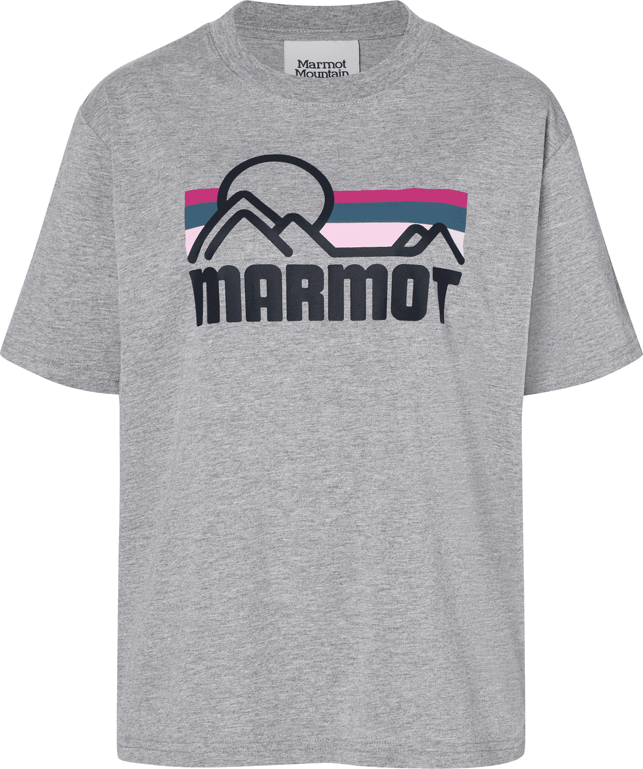 Marmot Women's Coastal Tee Short Sleeve Grey Heather