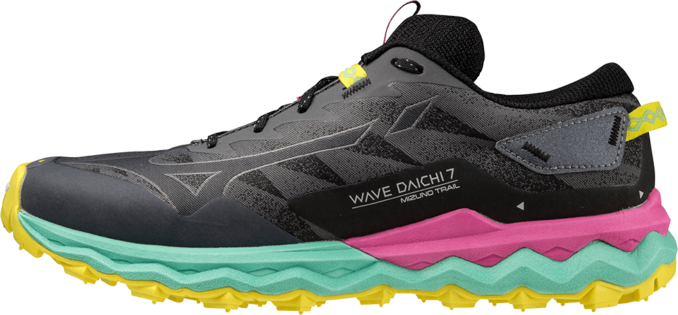 Mizuno Mizuno Women's Wave Daichi 7 Iron Gate/Ebony/Fuchsia Fedora