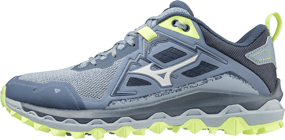 Mizuno Mizuno Women's Wave Mujin 8 Troposphere/White/Neo Lime