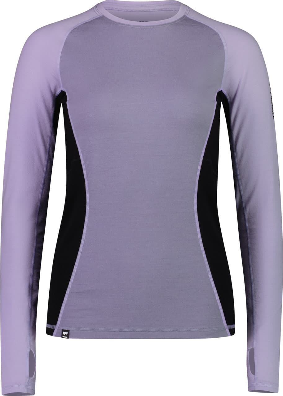Mons Royale Women's Olympus Long Sleeve Thistle Cloud