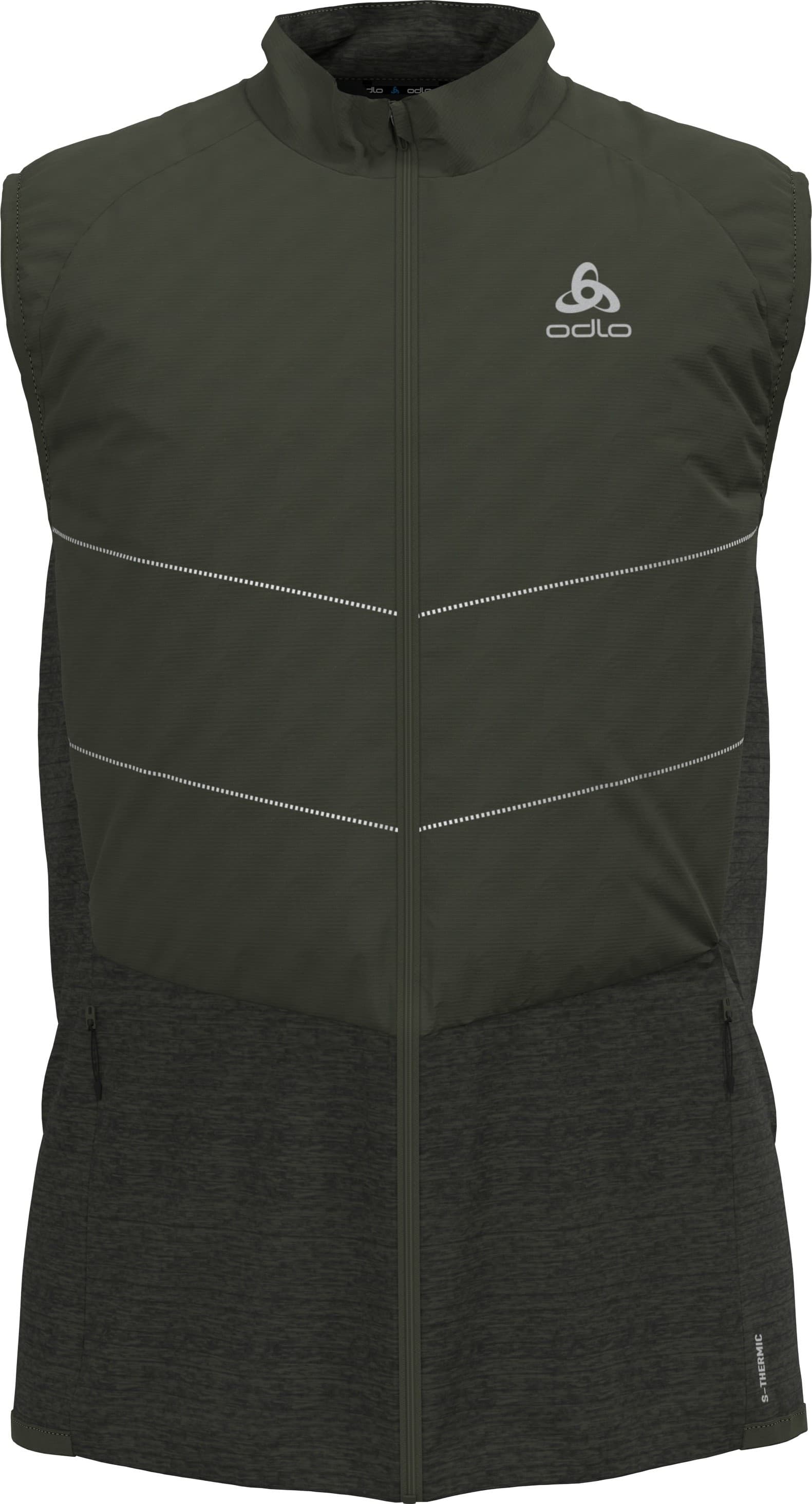 Odlo Men's Vest Run Easy S-Thermic Deep Depths
