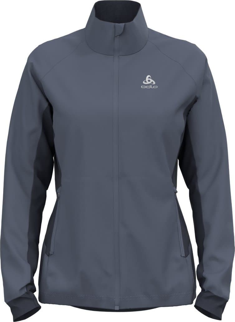 Odlo Odlo Women's Jacket Brensholmen Folkstone Gray/India Ink
