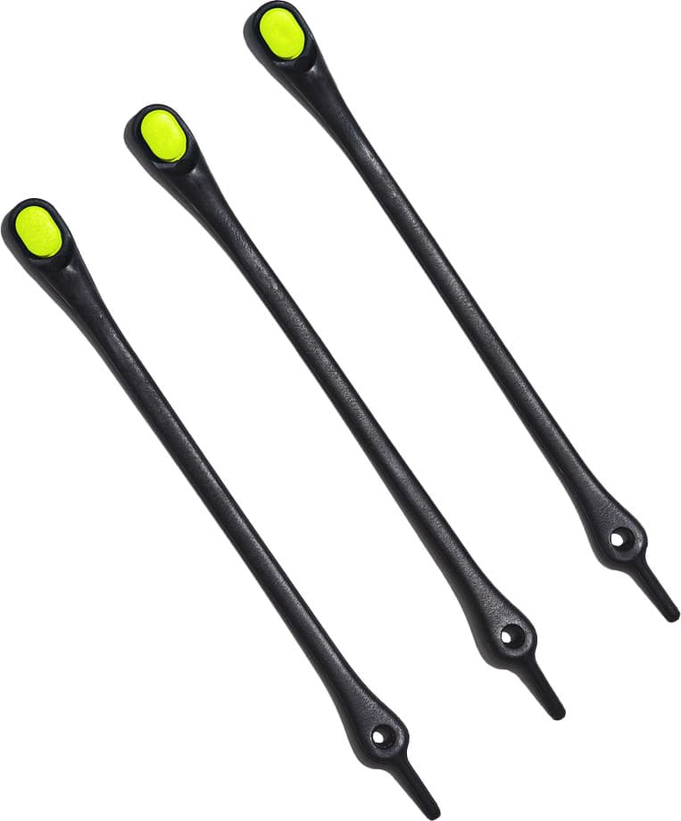 Hickies No Tie Laces 2.0 Black/neon Yellow