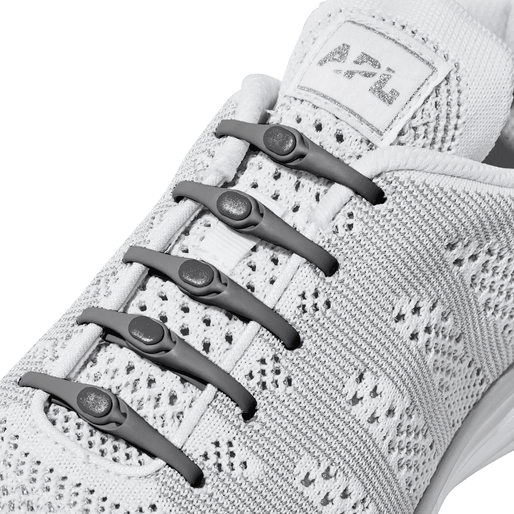 Hickies No Tie Laces 2.0 Charcoal