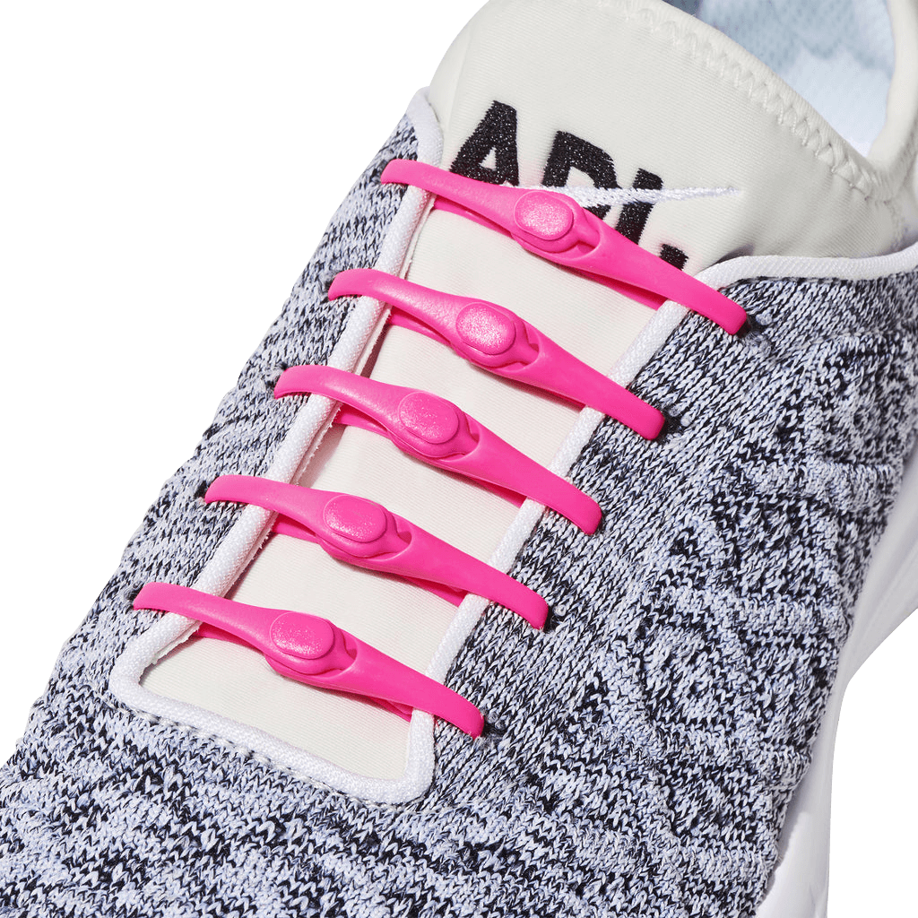 Hickies No Tie Laces 2.0 Neon Pink