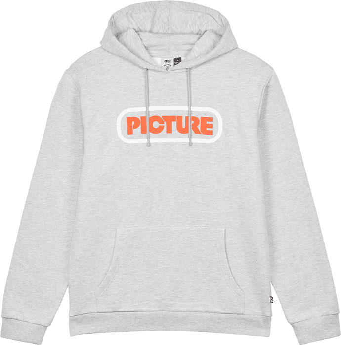 Picture Organic Clothing Men's Millbrook Hoodie Grey Melange