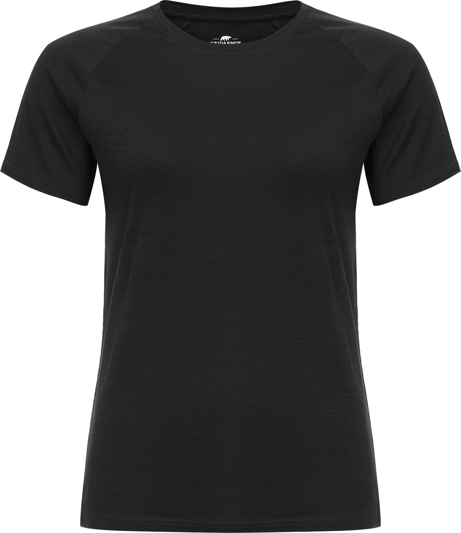 Gridarmor Women's Thin Merino Tee Black Beauty