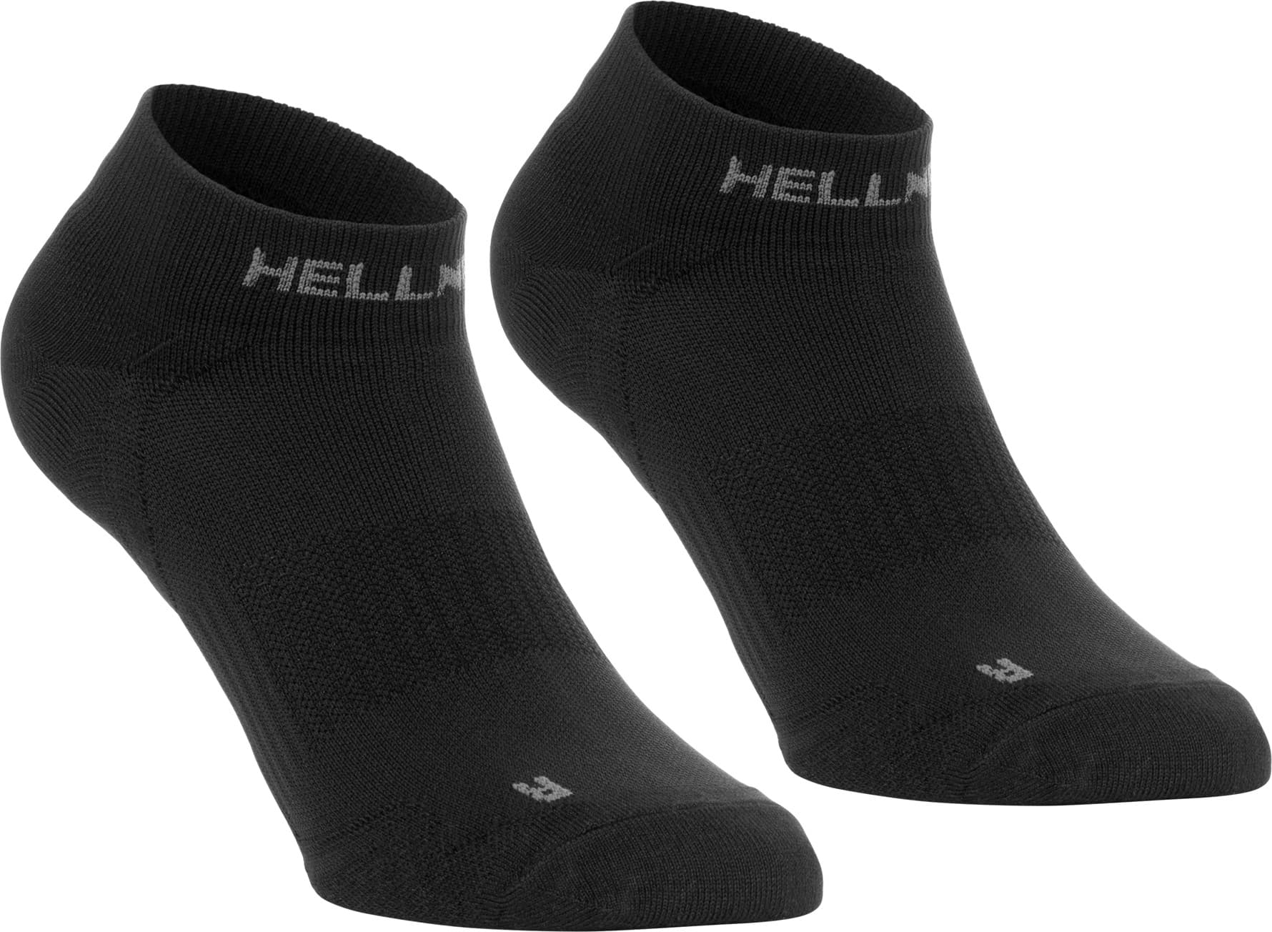 Hellner Hellner Running Low Sock 2-P Black Beauty