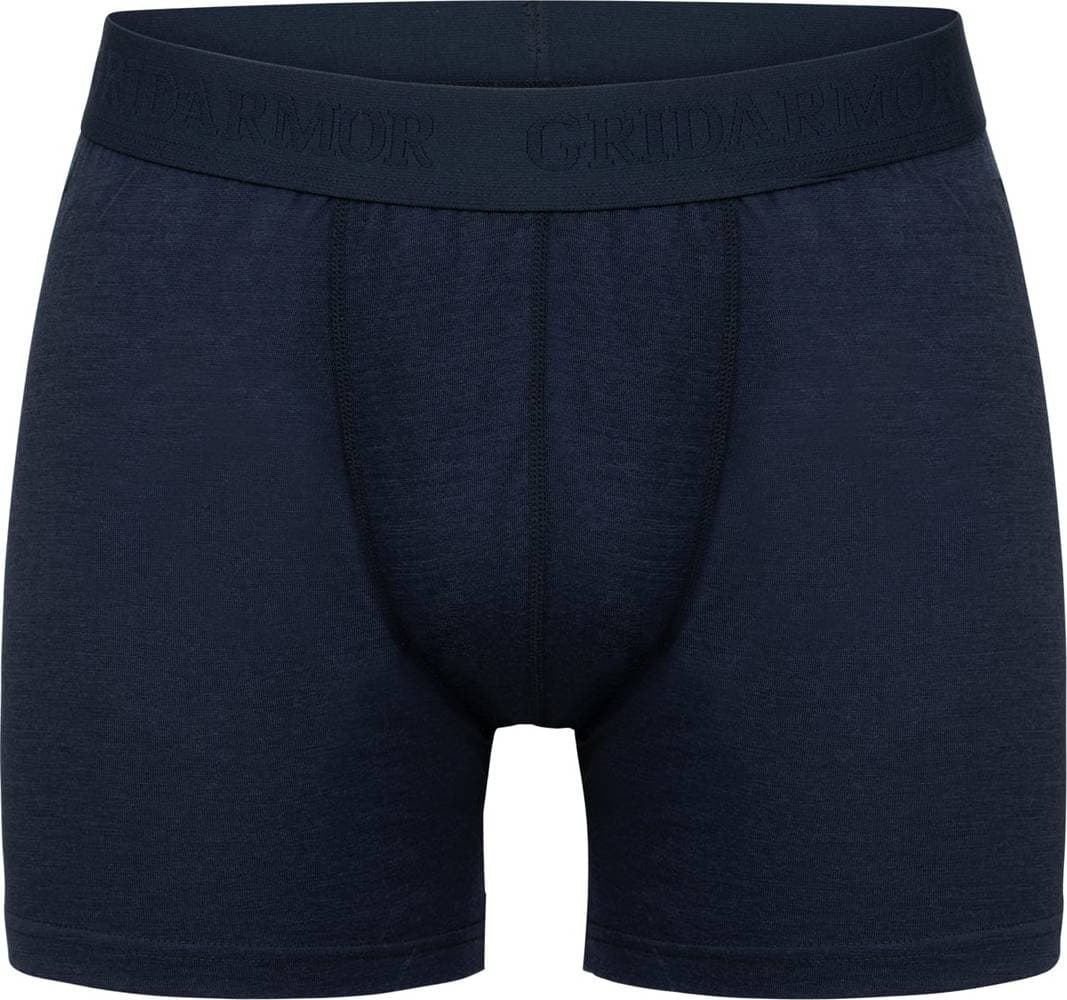 Gridarmor Men's Merino Wool Boxers Navy Blazer