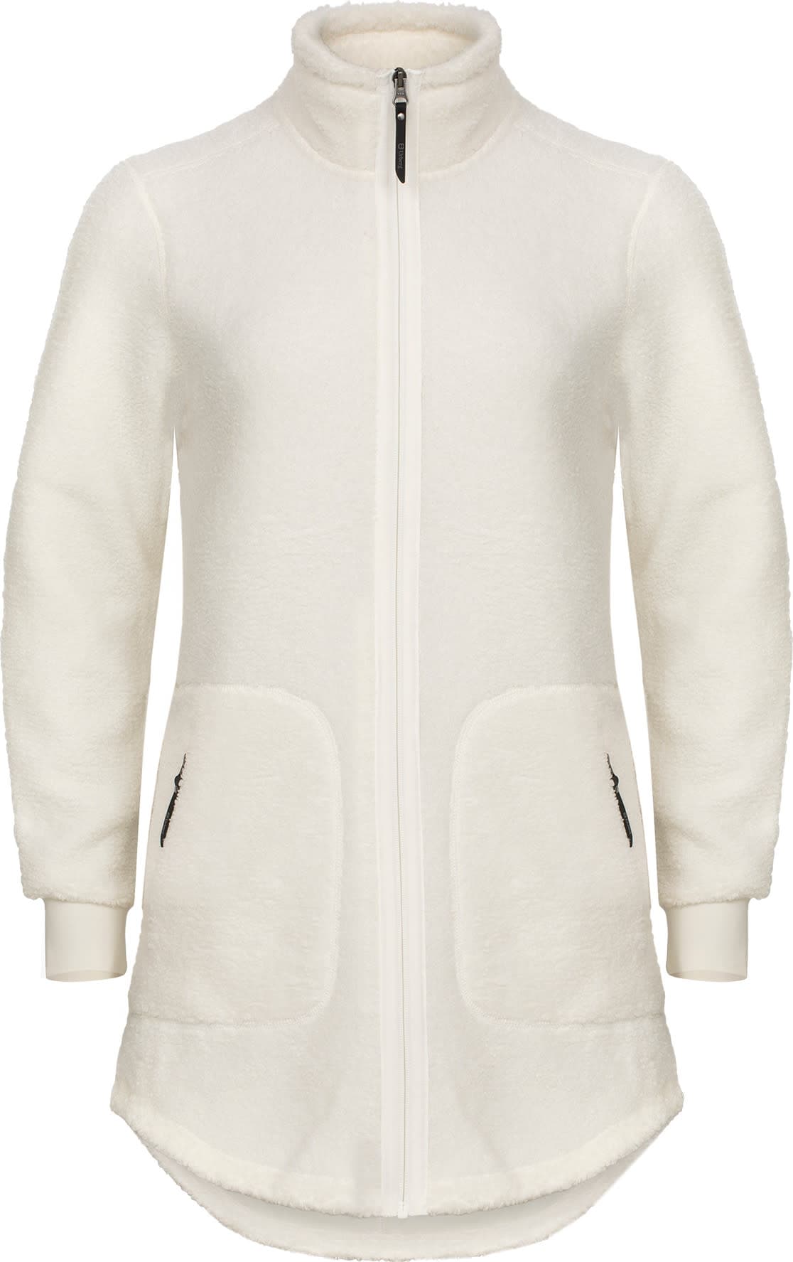 Urberg Women's Bonded Pile Jacket Long Cloud Dancer