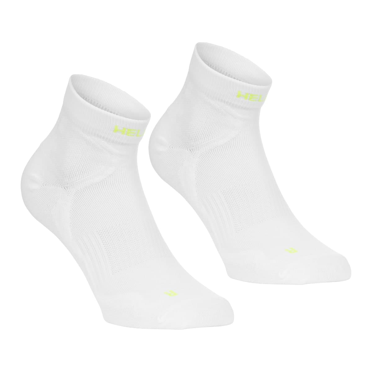 Hellner Hellner Running Mid Sock 2-P Bright White