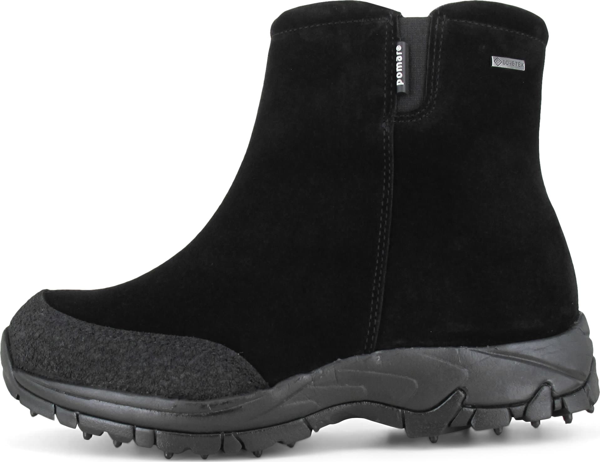Pomar Pomar Women's Alppi Spike GORE-TEX Ankle Boot Black Suede/Pu-Suede/Spike