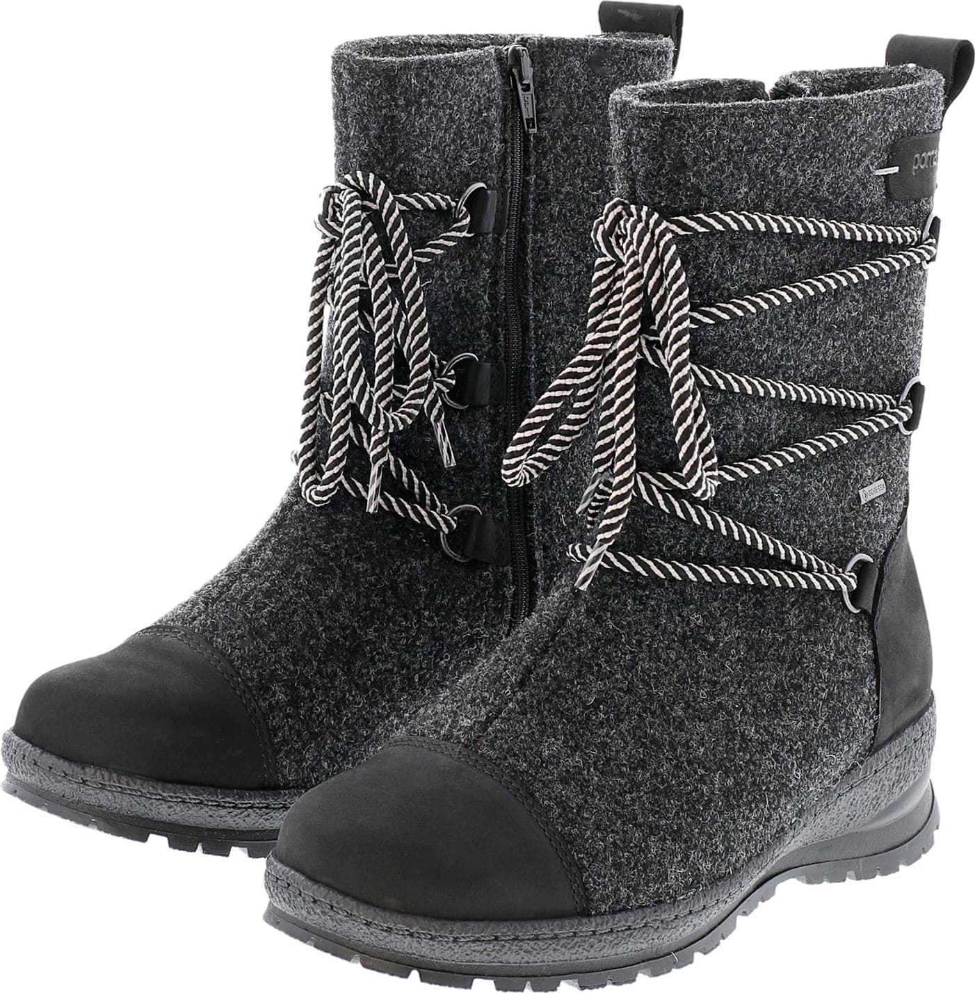 Pomar Pomar Women's Koli XW GORE-TEX® Felt Boots Granite/Black