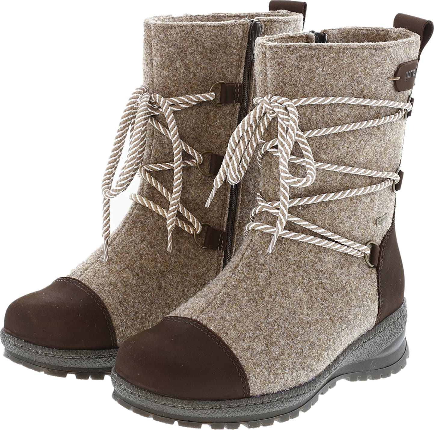 Pomar Pomar Women's Koli XW GORE-TEX® Felt Boots Sand/Brown