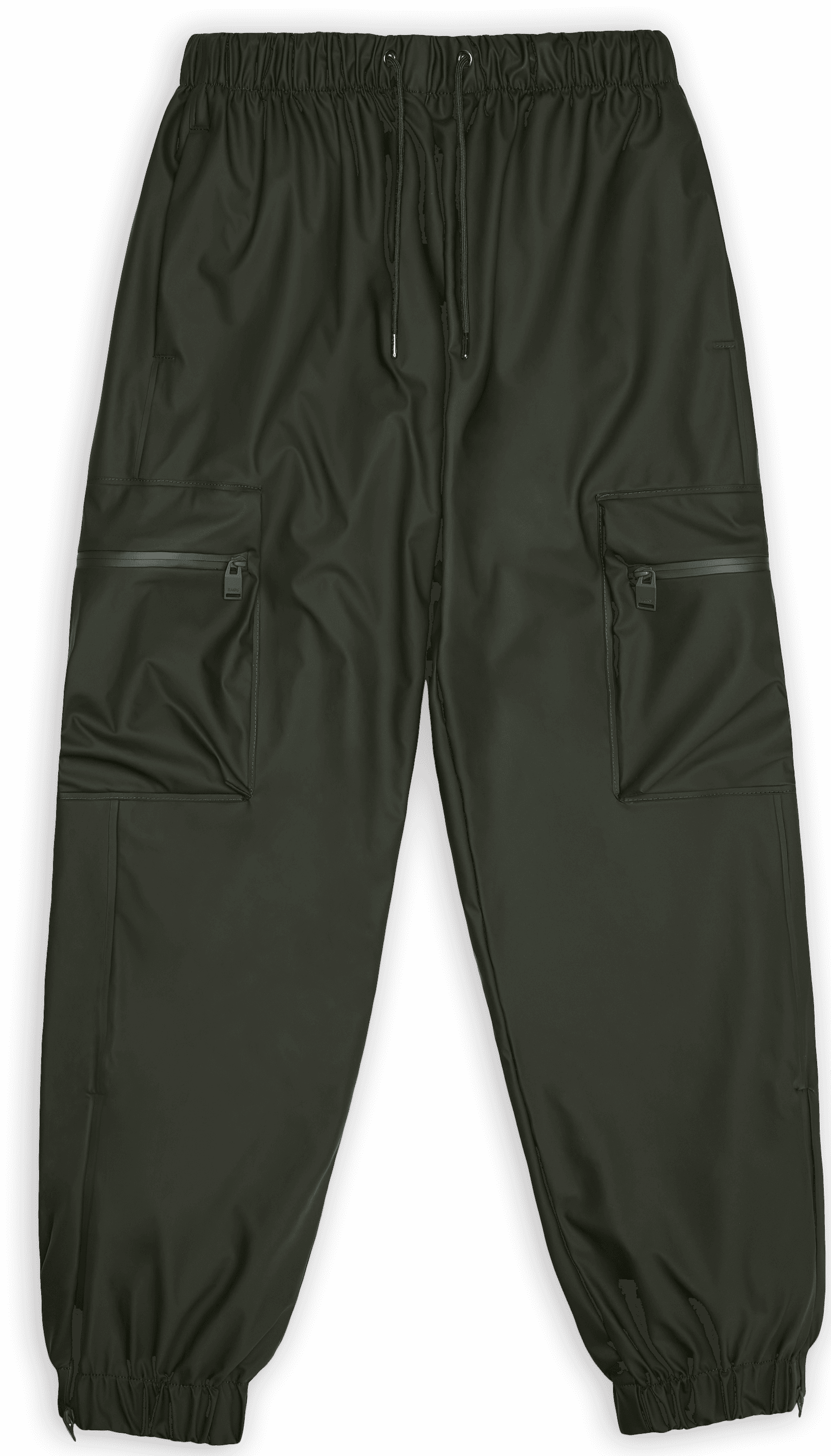 Rains Rains Unisex Cargo Rain Pants Regular W3 Green