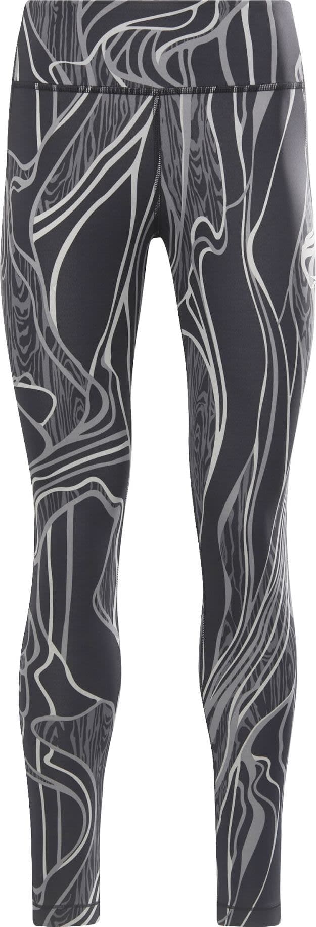 Reebok Reebok Women's Lux Perform Nature Grown Print Mid-Rise Leggings Black