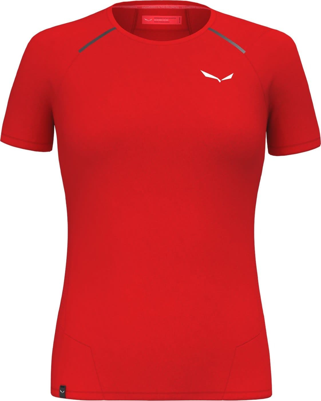 Salewa Salewa Women's Pedroc Dry Hybrid T-Shirt Red Flame