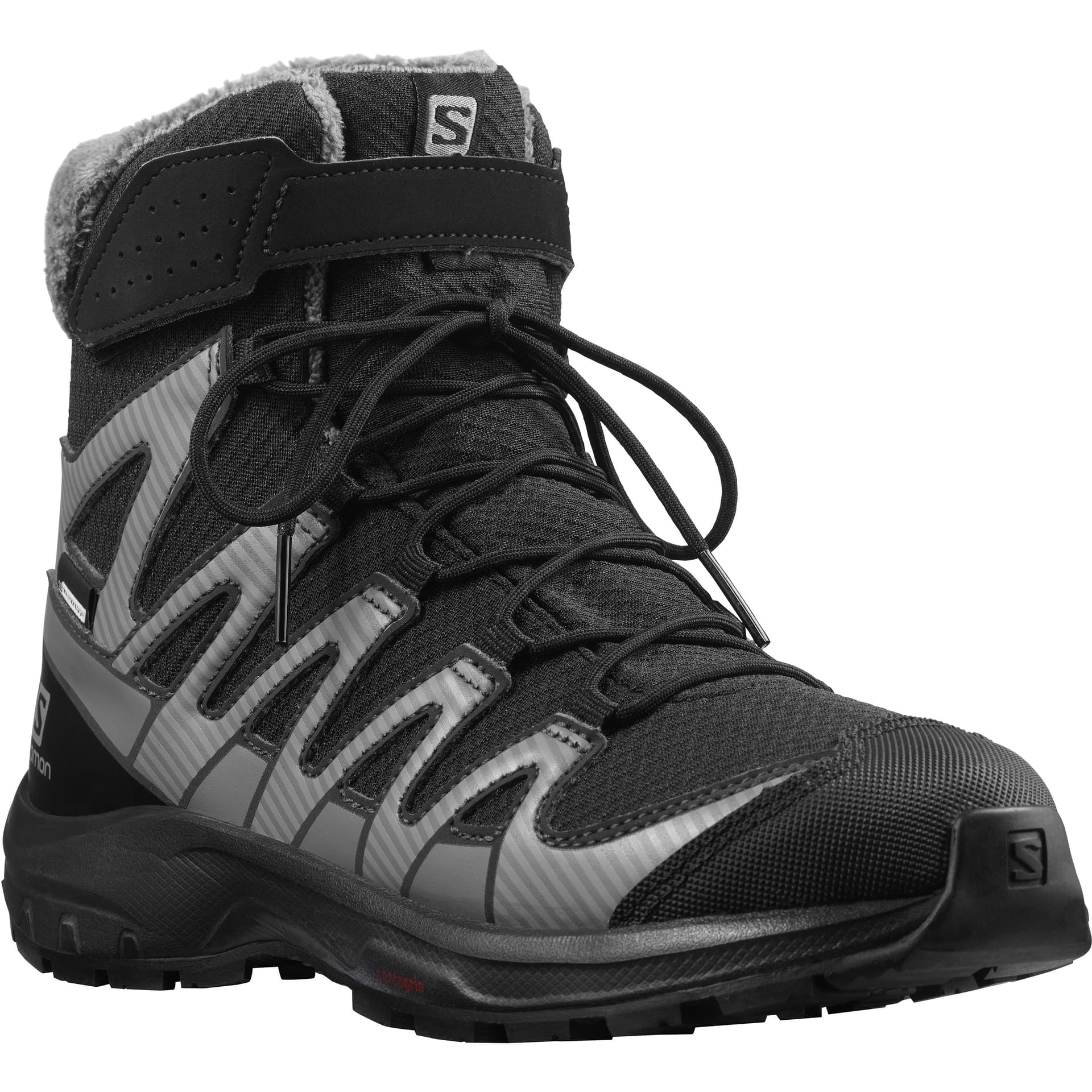 Salomon Salomon Juniors' XA Pro V8 Winter CSWP Black/Phantom/Quiet Shade