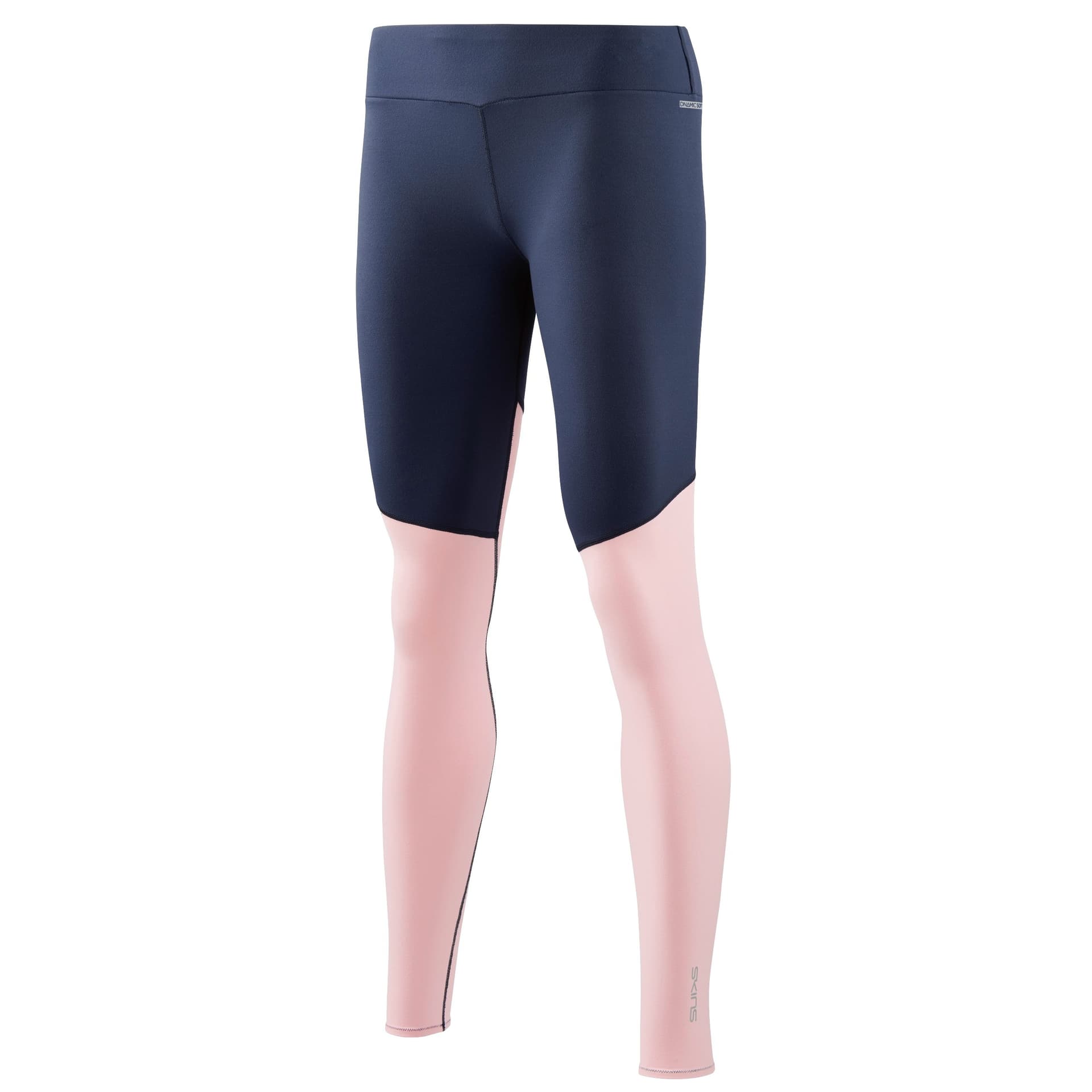 Skins Skins Women's DNAmic Soft Long Tights Cameo Pink/Navy Blue