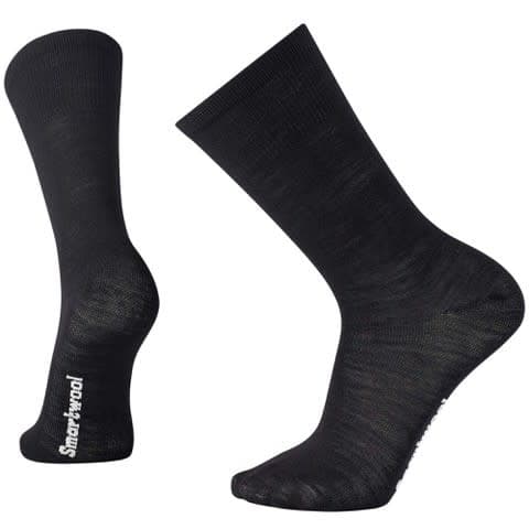 Smartwool Unisex Hike Classic Edition Zero Cushion Liner Crew Socks Black