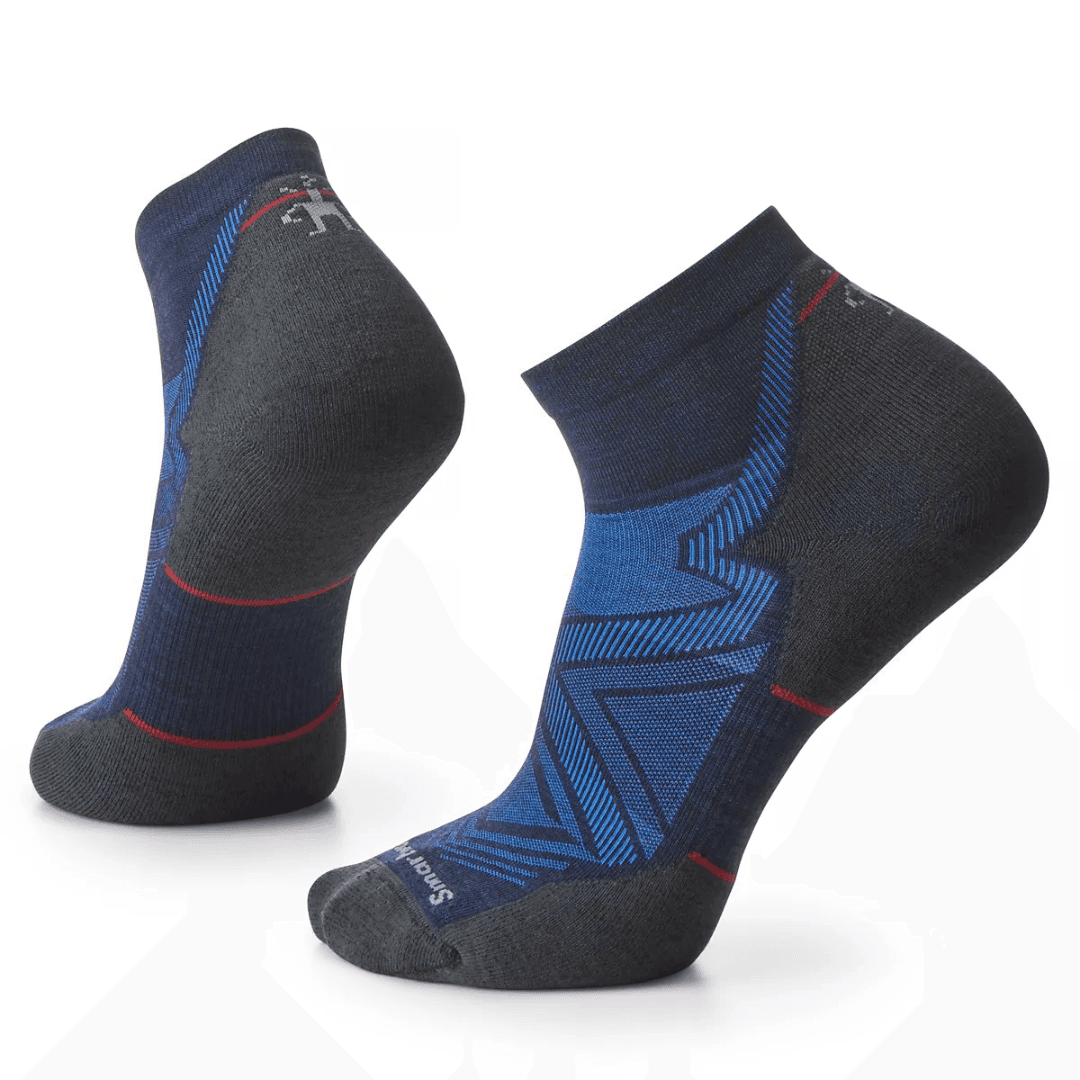 SmartWool Smartwool Men's Run Targeted Cushion Ankle Socks Deep Navy