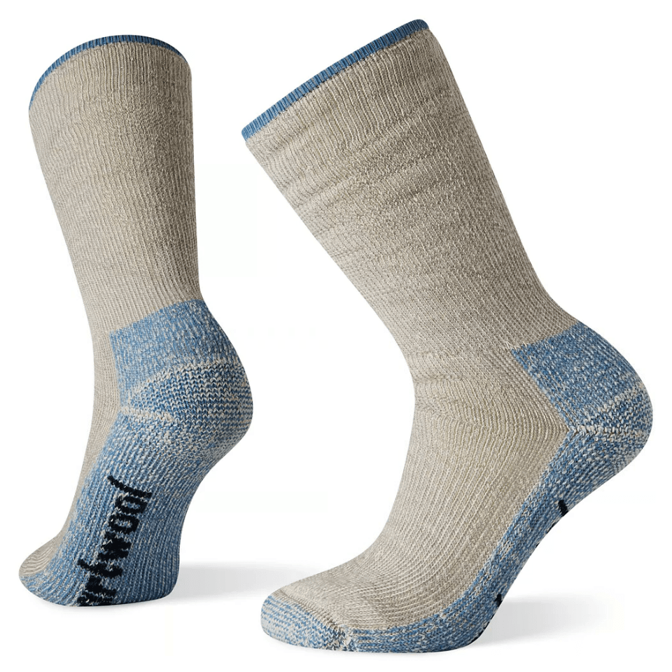 SmartWool Smartwool Women's Classic Mountaineer Maximum Cushion Crew Light Gray