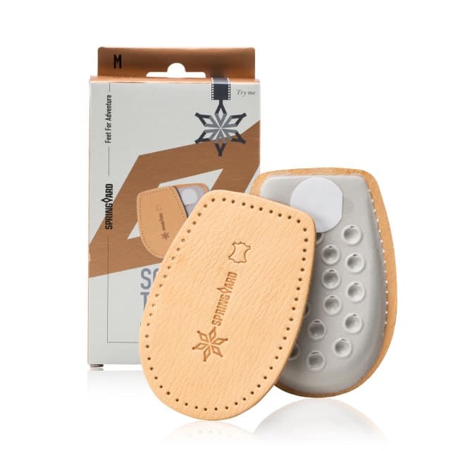 Springyard Springyard Leather Heel Cushions NoColour