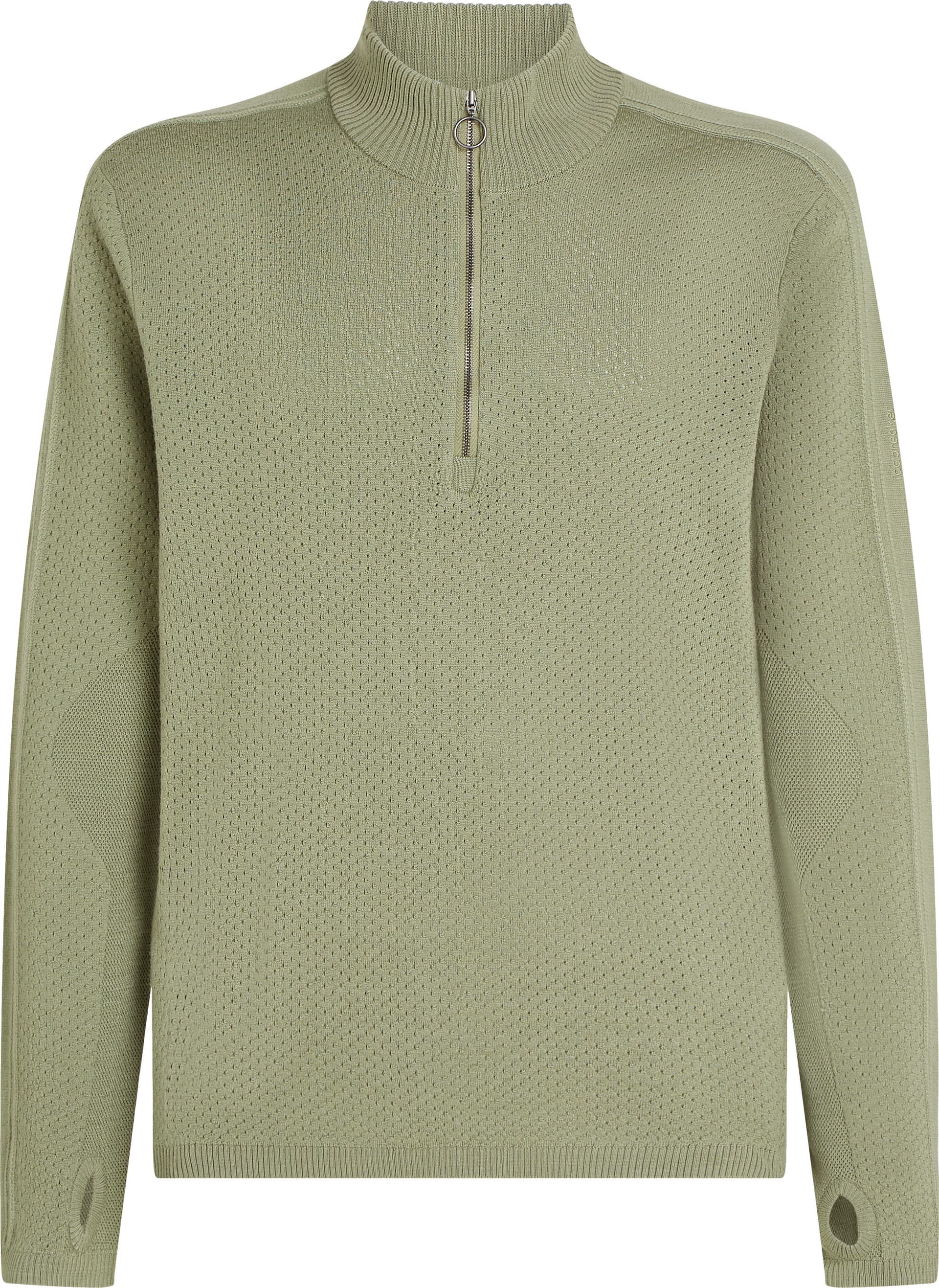 Icebreaker Men's Icebreaker Anniversary Original Longsleeve Half Zip Lichen