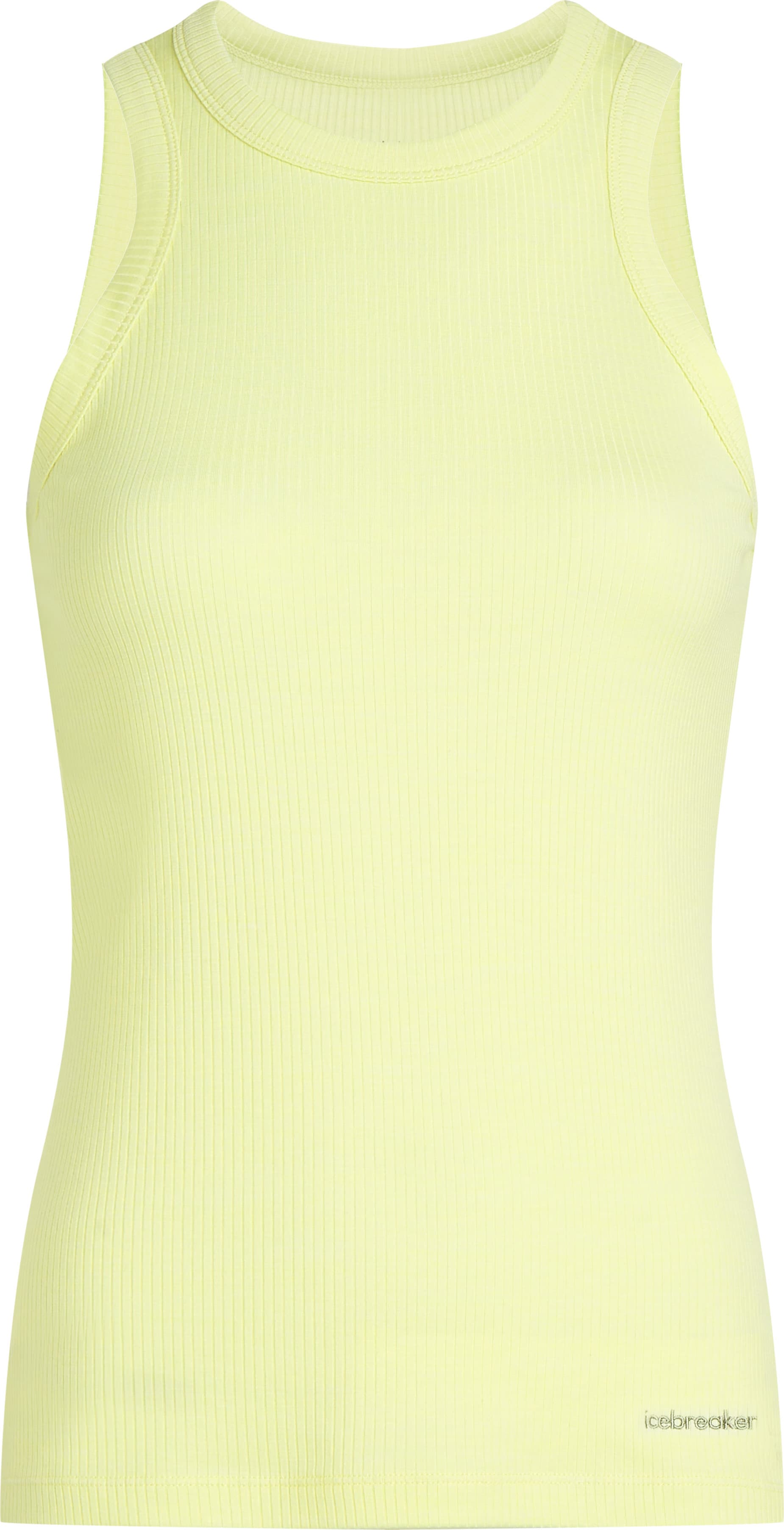 Icebreaker Women's Merino Rib Lotus Tank Citrine