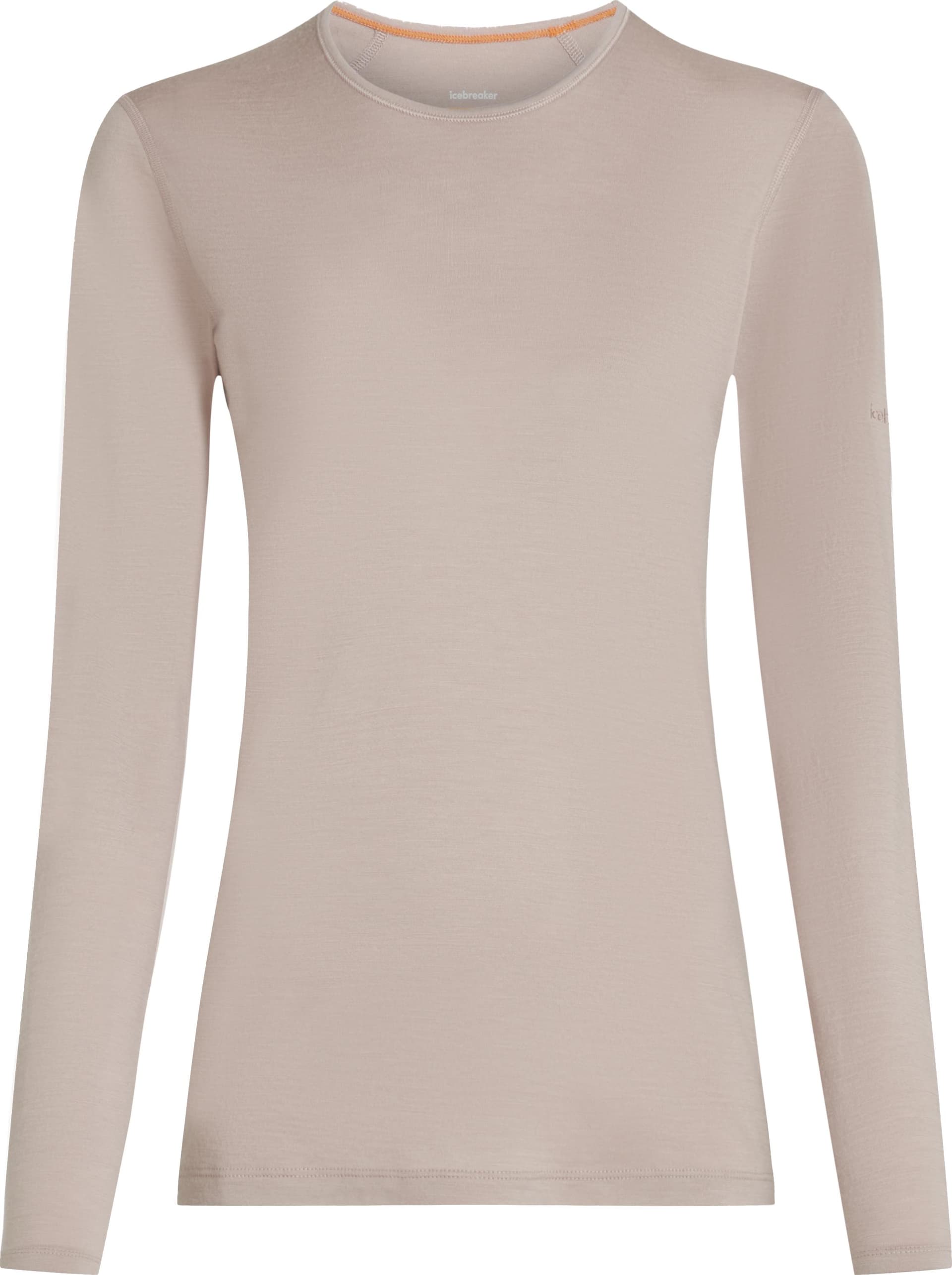 Icebreaker Icebreaker Women's 200 Oasis Long Sleeve Crewe Pink Quartz