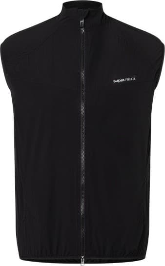 super.natural Men's Alpine Active Gilet Jet Black/Jet Black
