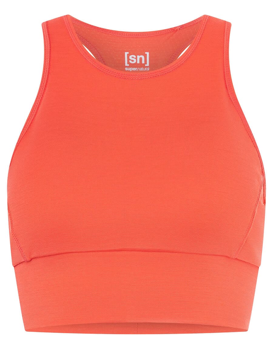 Super.Natural super.natural Women's Liquid Flow Top Living Coral