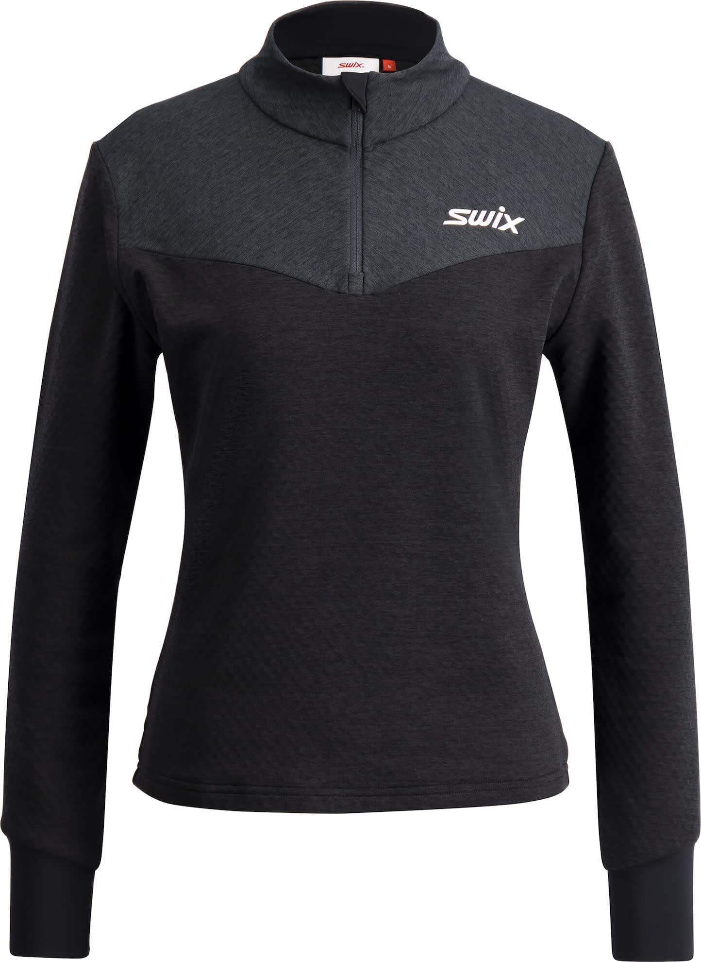 Swix Swix Women's Dynamic Midlayer Half Zip Black/Phantom