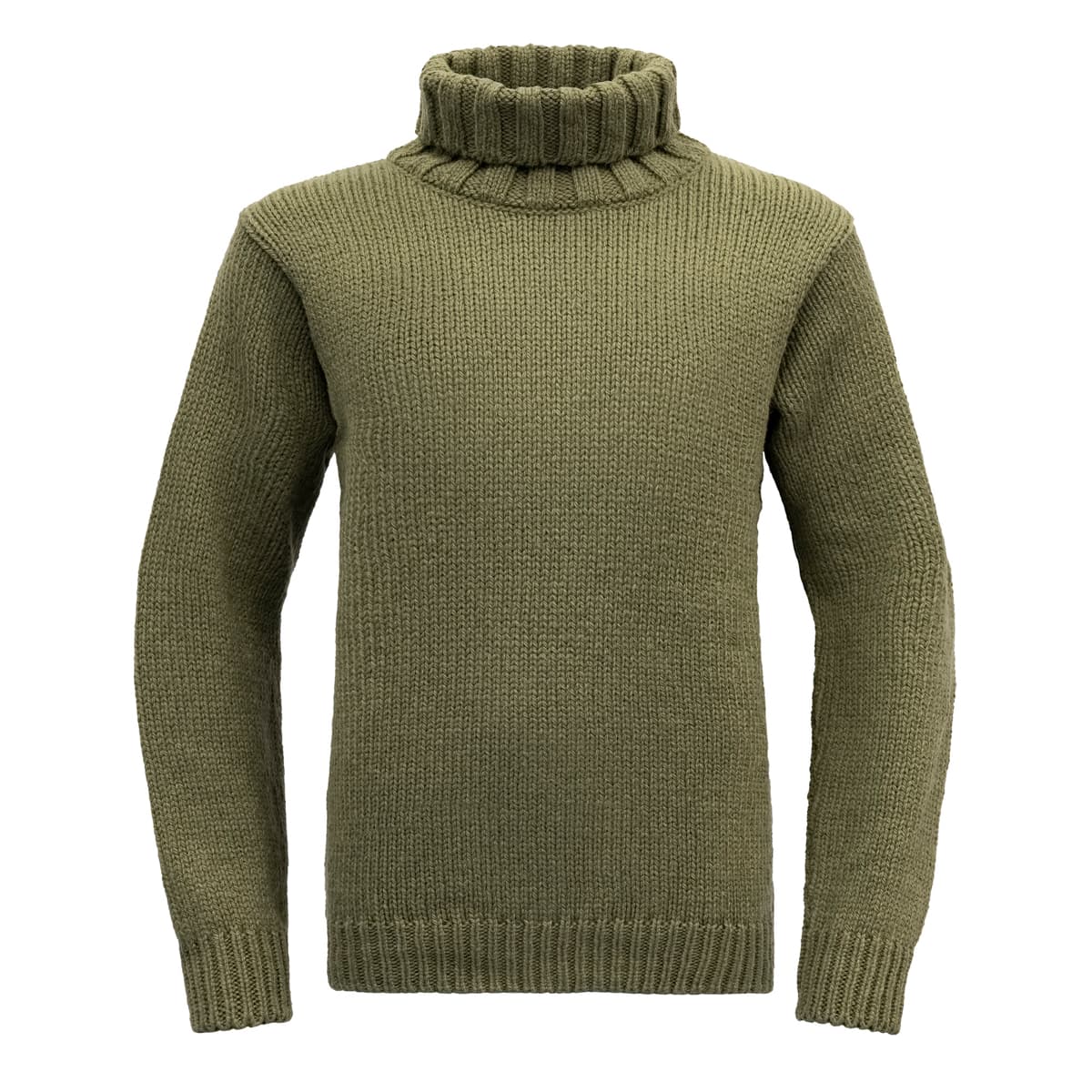 Devold Devold Unisex Nansen Wool High Neck Olive